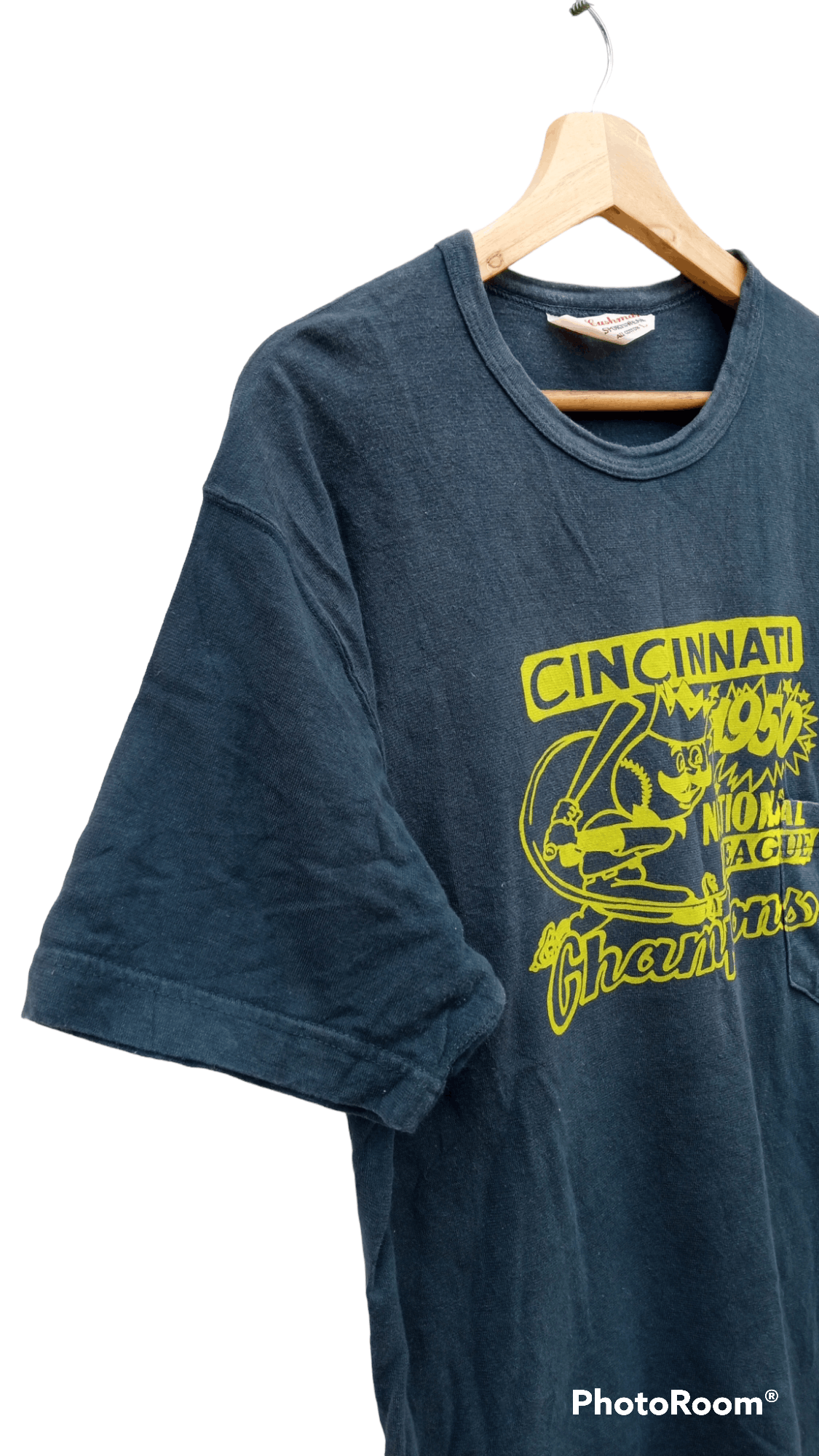 Cushman × Vintage 🔥🔥Vintage Cushman T-Shirt Size US L / EU 52-54 / 3 - 6 Thumbnail
