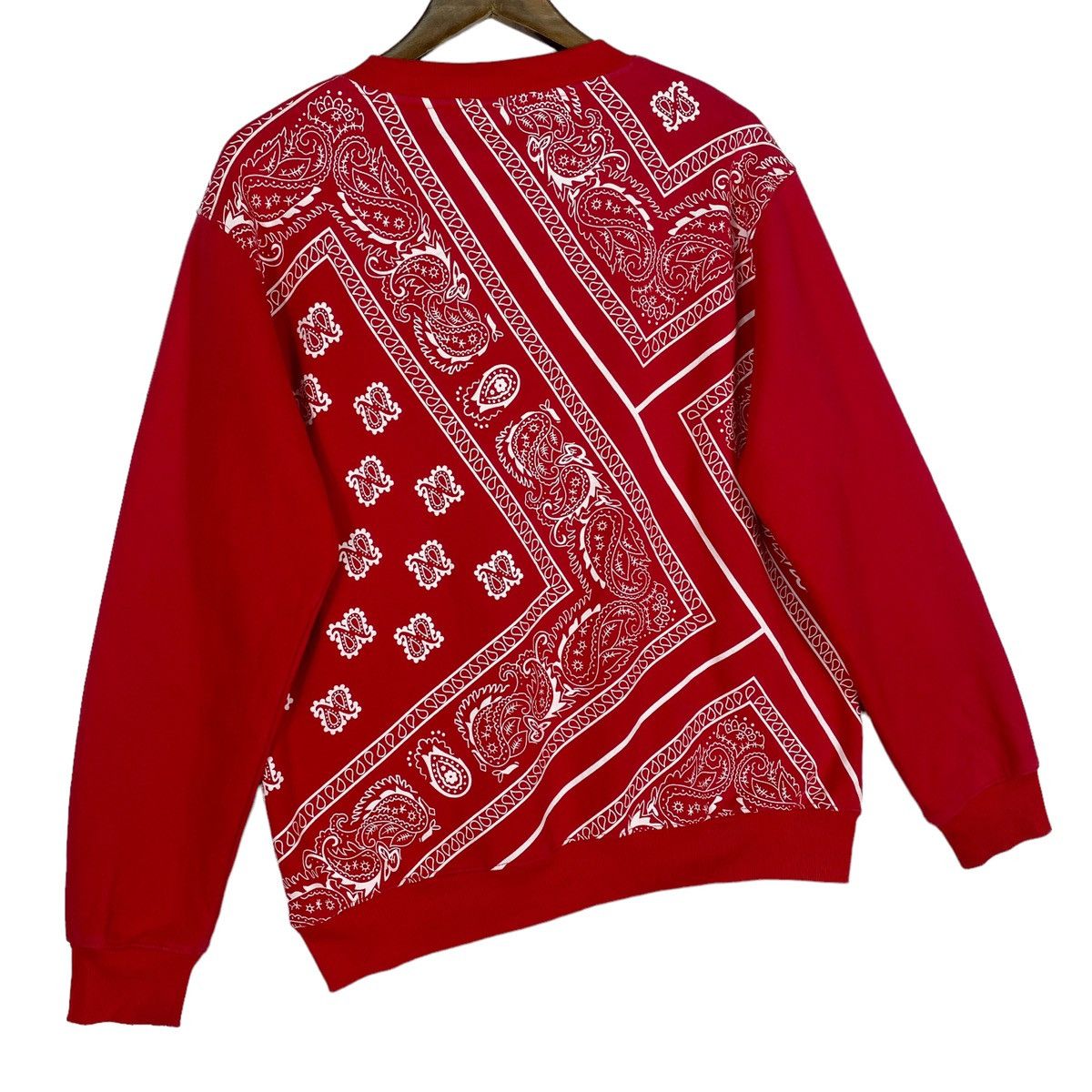 Rhude Rhude Paisley Bandana All Over Print Sweatshirt Size US L / EU 52-54 / 3 - 6 Thumbnail