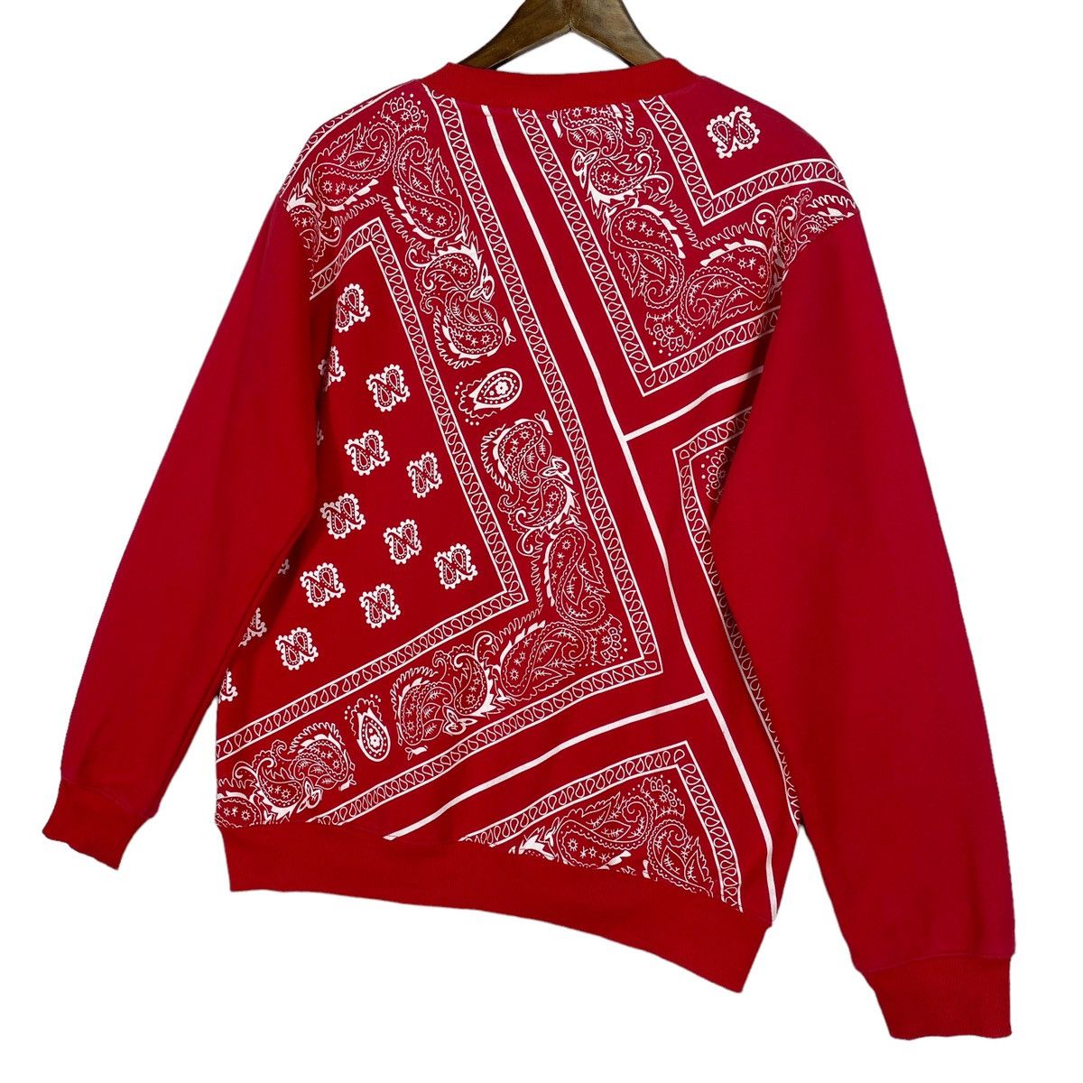 Rhude Rhude Paisley Bandana All Over Print Sweatshirt Size US L / EU 52-54 / 3 - 5 Thumbnail