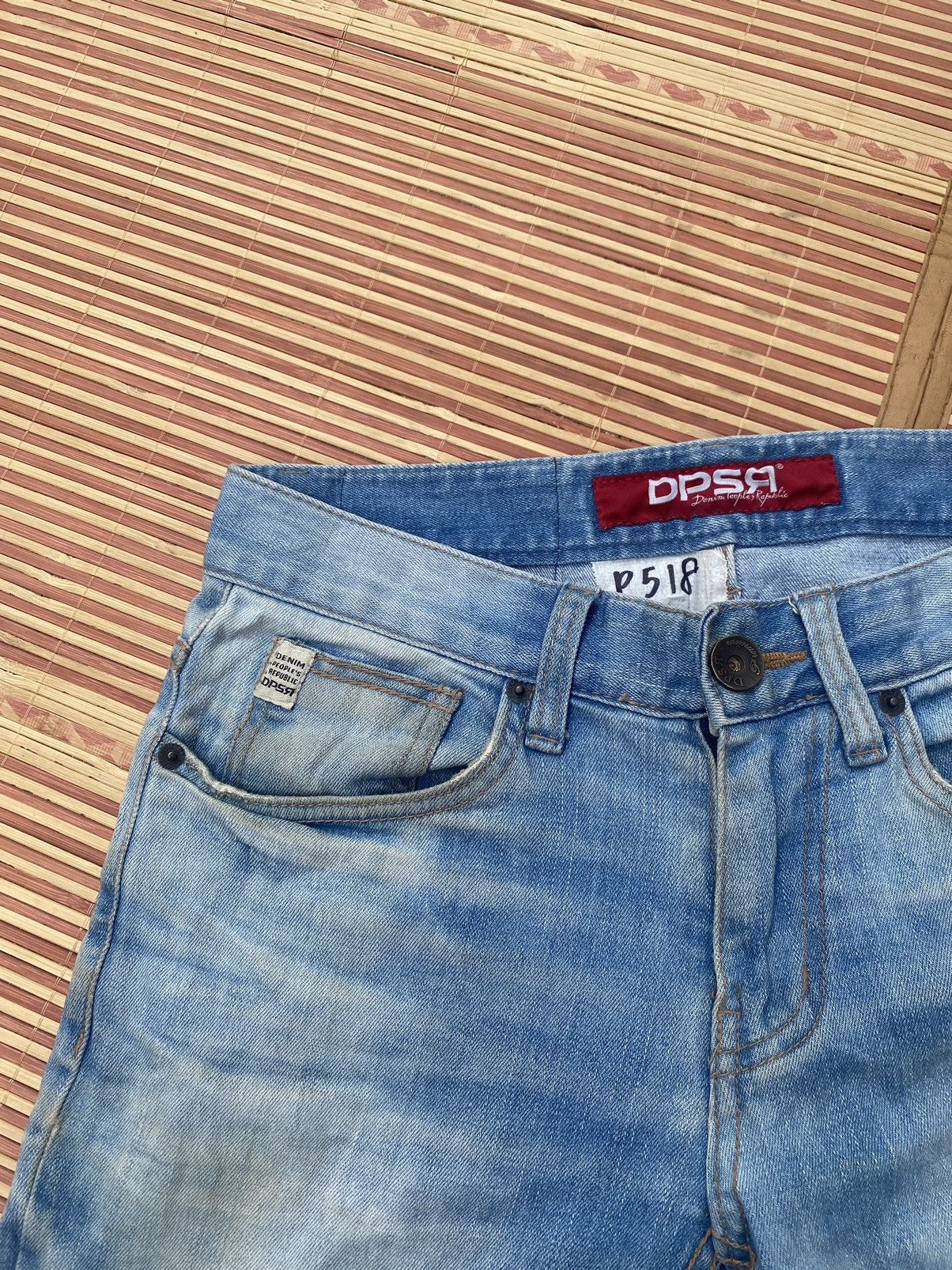 Japanese Brand DPSR Slim Fit Distressed Pant Size US 29 - 4 Thumbnail