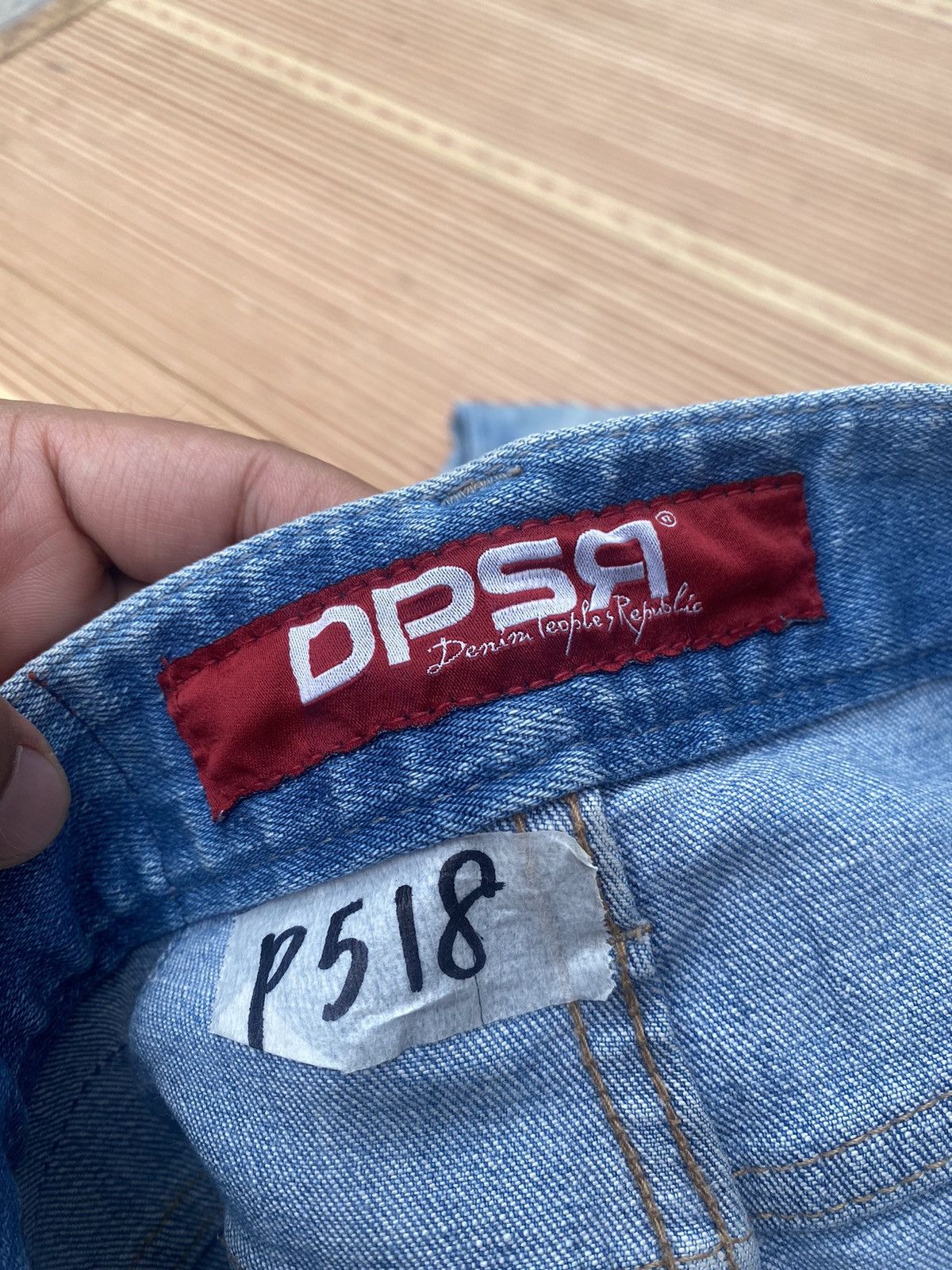 Japanese Brand DPSR Slim Fit Distressed Pant Size US 29 - 7 Thumbnail