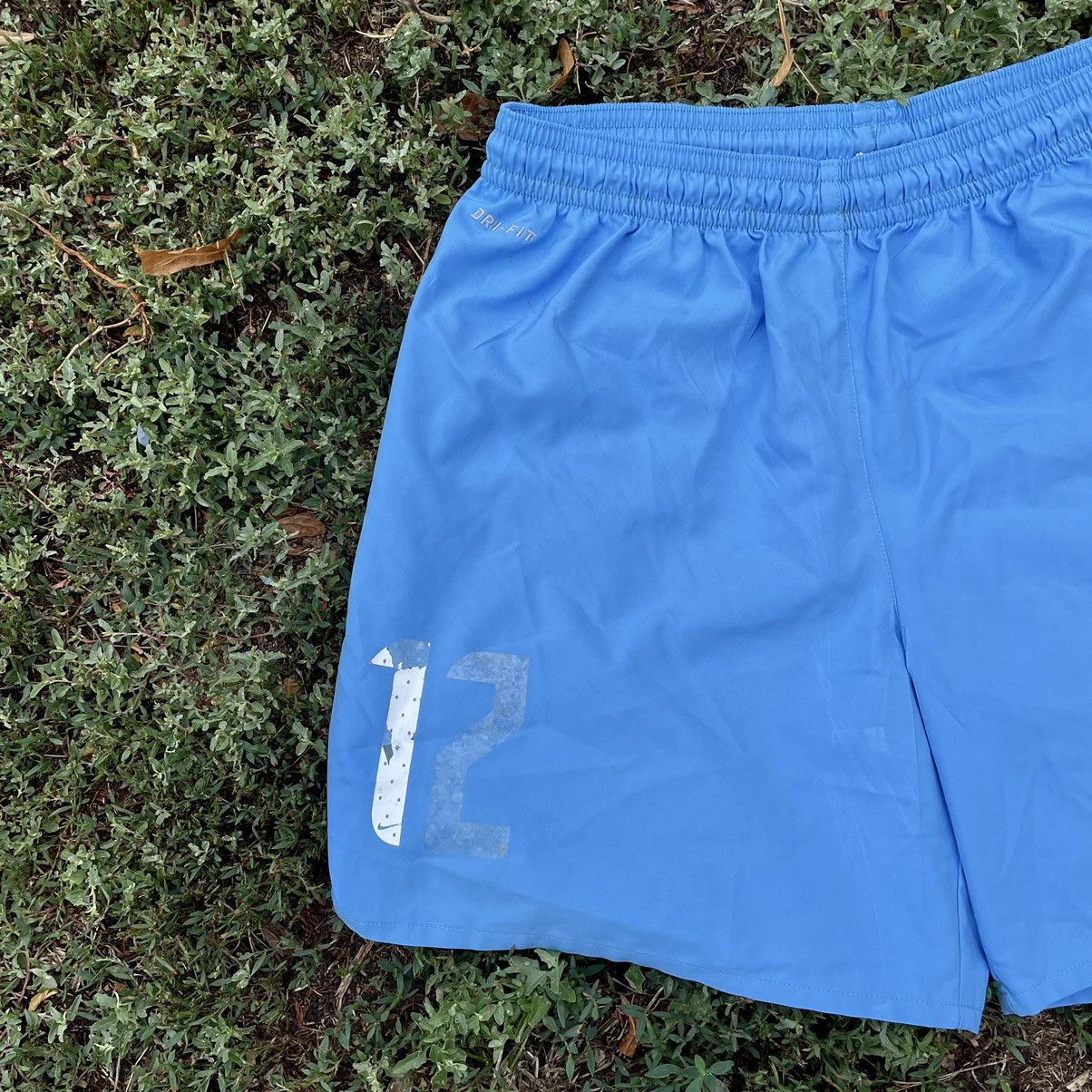 Vintage Vintage 90s Nike Swoosh Shorts Streetwear Skate Blue Boxy 36 Size US 36 / EU 52 - 3 Thumbnail