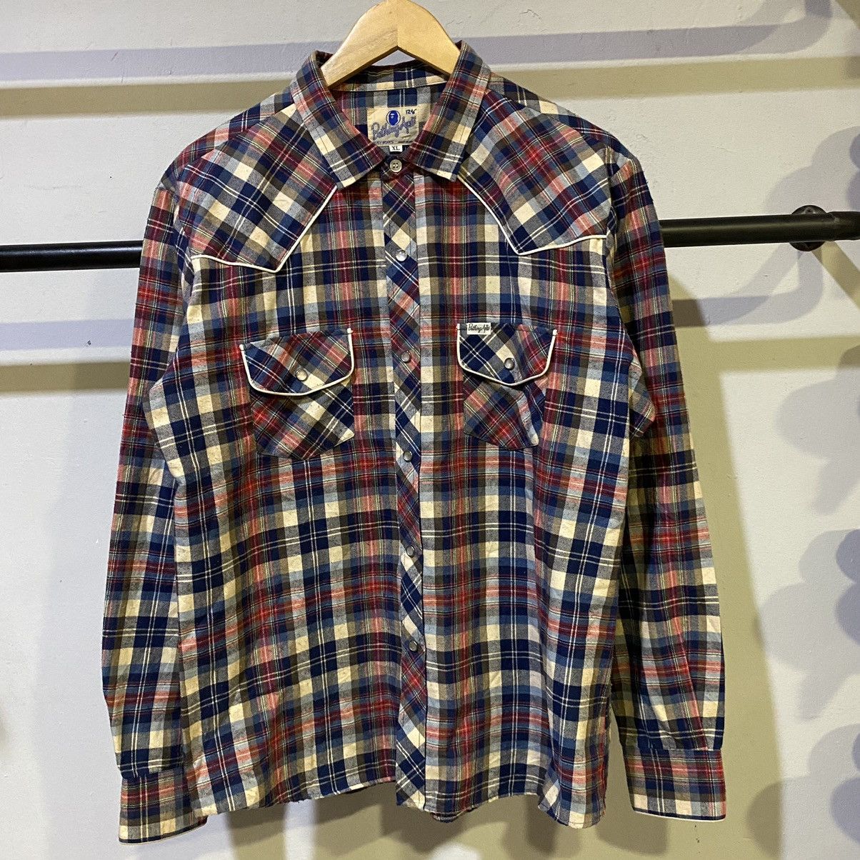 Pre-owned Bape Vintage  Busy Works Flannel In Multicolor