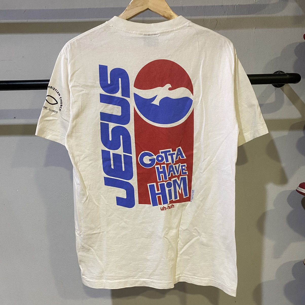 Church's × Pepsi × Vintage VINTAGE 90’s‼️Lockport Christian Church RipOff Pepsi Changes Size US M / EU 48-50 / 2 - 1 Thumbnail