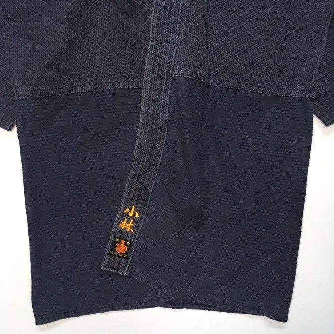 Japanese Brand × Vintage Vintage Natural Indigo Cotton Noragi Kimono Sanjuro Jacket Size US M / EU 48-50 / 2 - 5 Thumbnail