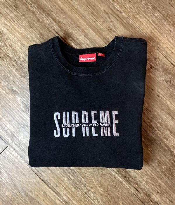 Supreme Supreme World Famous Crewneck | Grailed