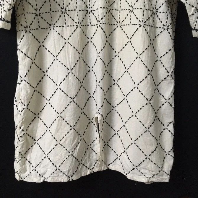 Japanese Brand 💥RARE! Sashiko Stitching Kimono Hanten Sanjuro Jacket Size US M / EU 48-50 / 2 - 9 Thumbnail
