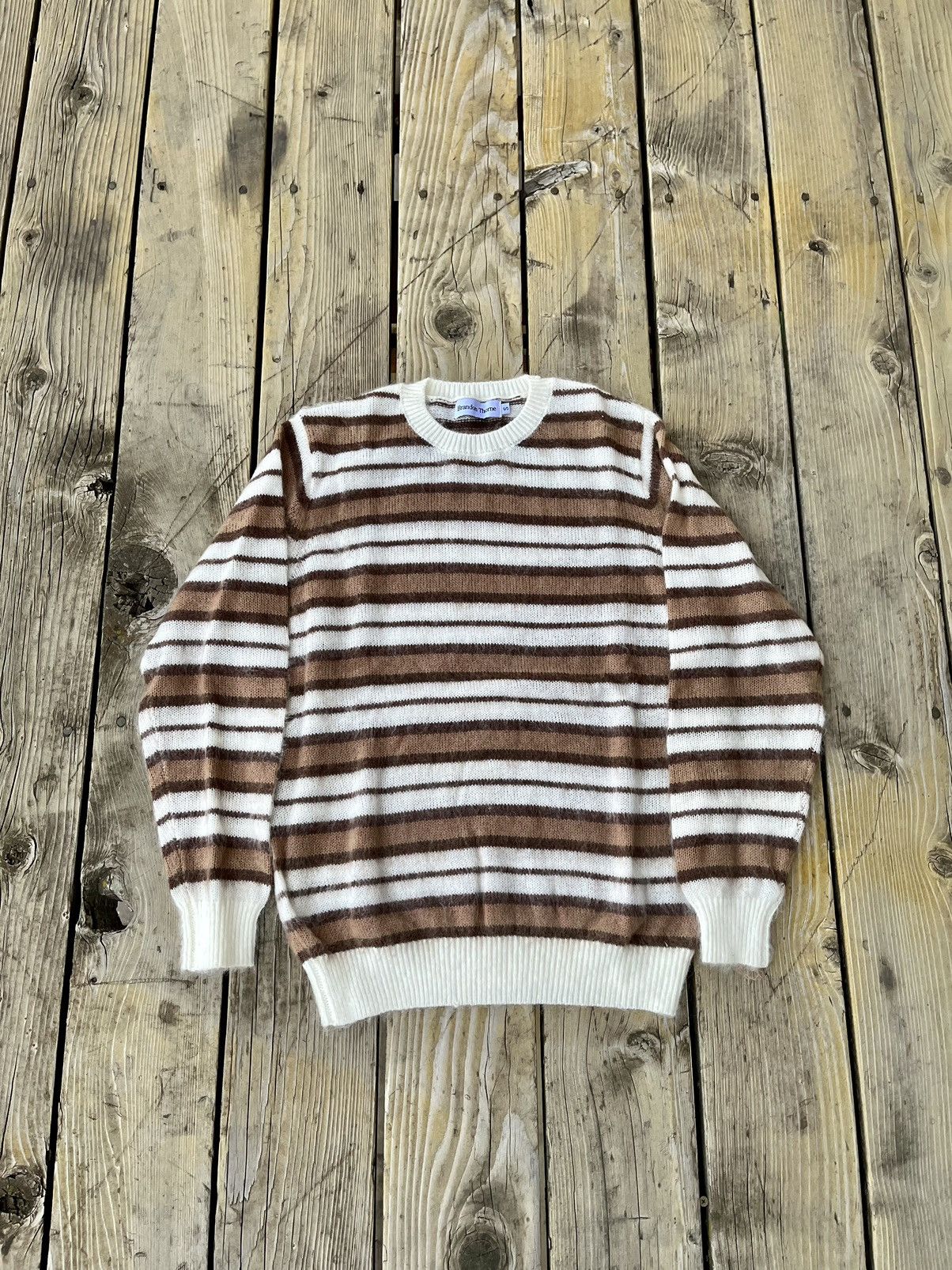 Other Striped Mohair Knit Sweater Size US S / EU 44-46 / 1 - 1 Thumbnail