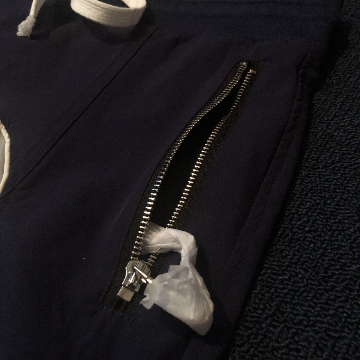 Lifted Anchors NEW Lifted Anchors Reflective 3M Track Pants Navy/Grey Large Size US 32 / EU 48 - 6 Thumbnail