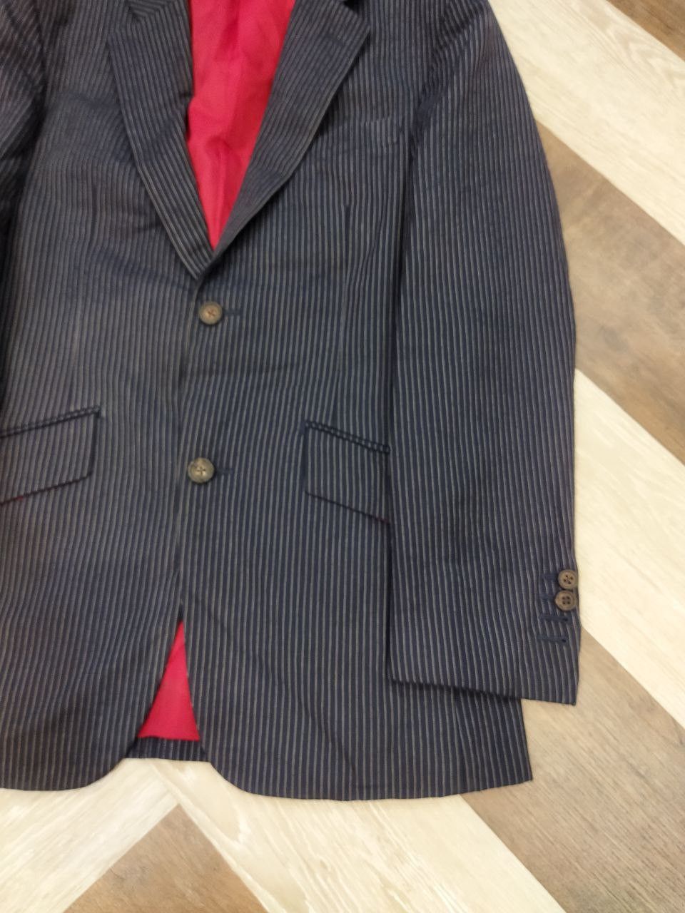 Richard James Richard James Slim Striped Blazers Size 38L - 4 Thumbnail