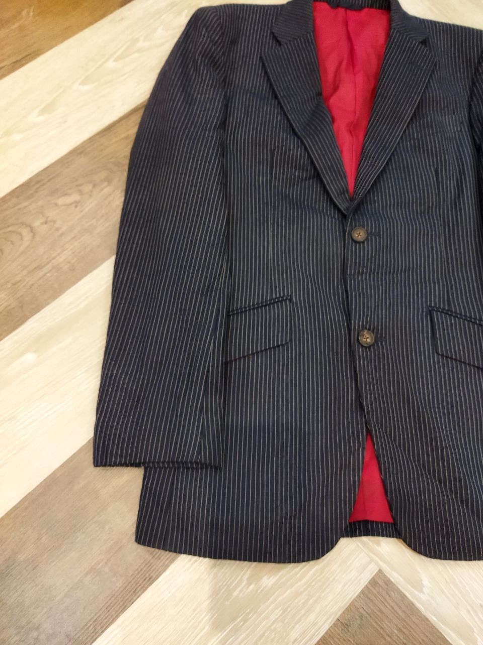 Richard James Richard James Slim Striped Blazers Size 38L - 5 Thumbnail