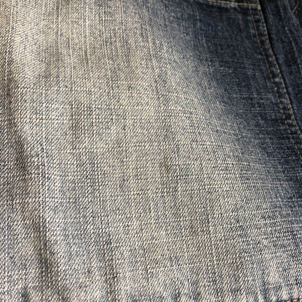 Vintage Vintage 1990s Stub Cargo Knee Pocket Baggy Denim Jeans 36x33 Size US 36 / EU 52 - 11 Thumbnail