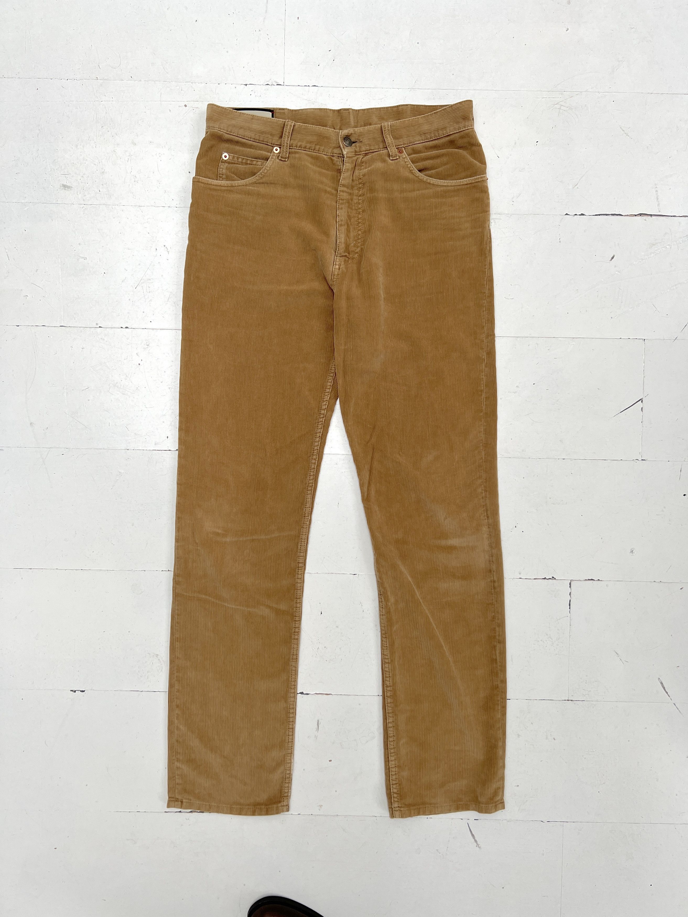 Gucci Gucci Brown Corduroy Trousers Size US 33 - 2 Thumbnail