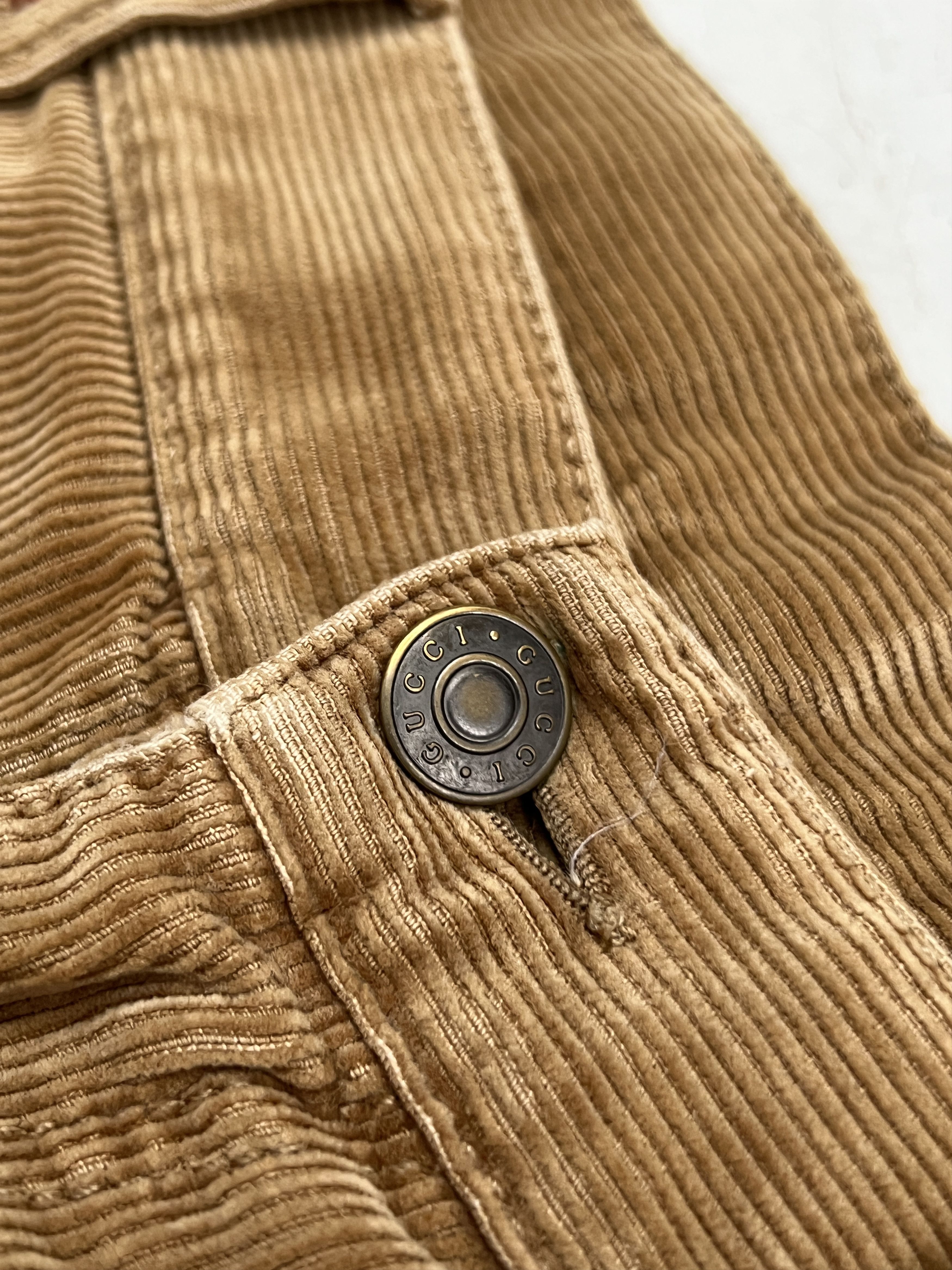 Gucci Gucci Brown Corduroy Trousers Size US 33 - 5 Thumbnail