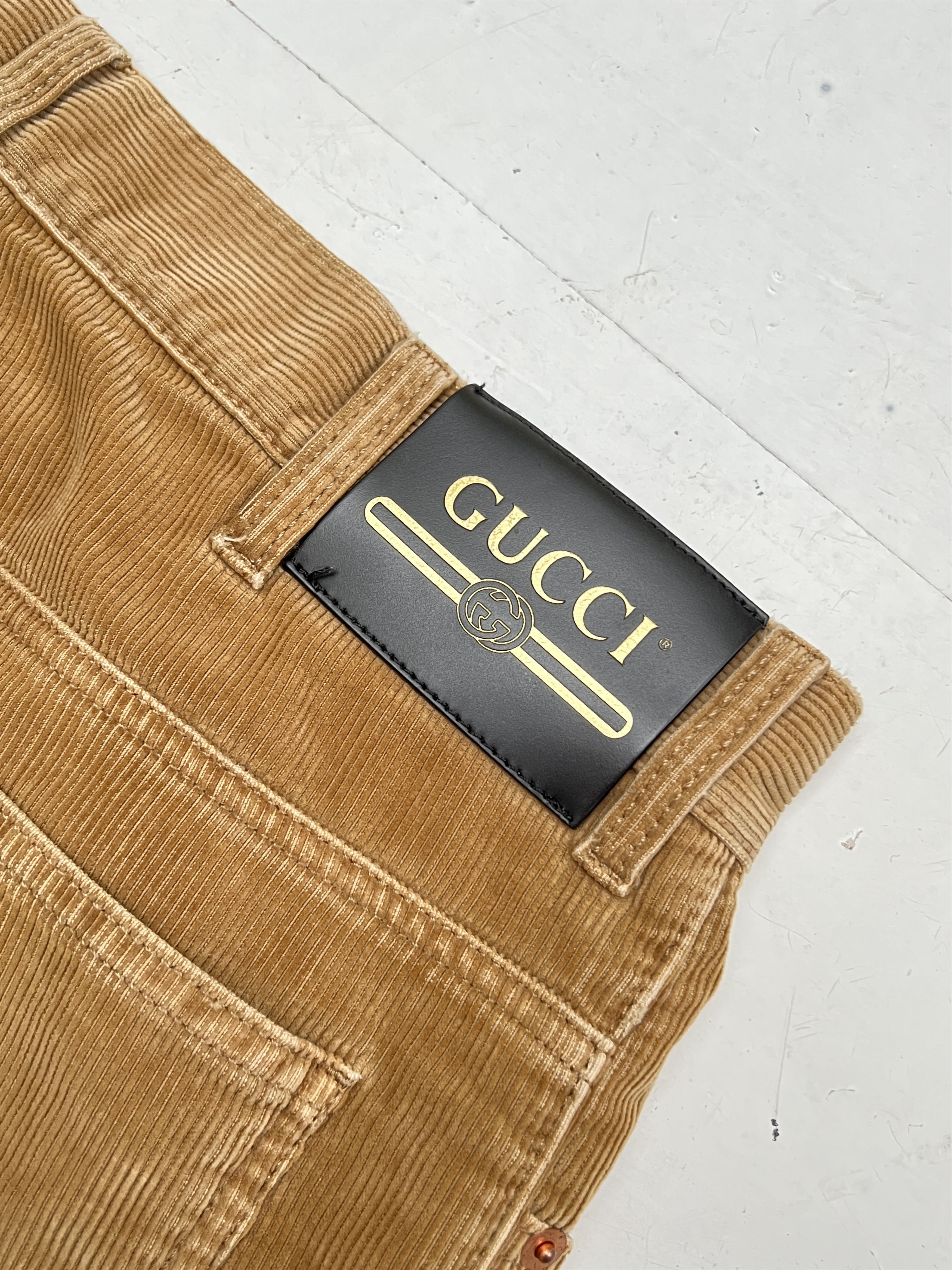Gucci Gucci Brown Corduroy Trousers Size US 33 - 3 Thumbnail