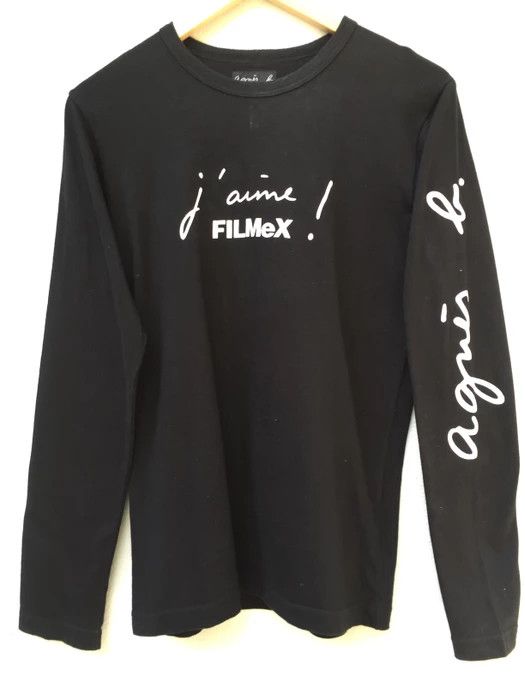 agnes b. Agnes B. Printed J"aime Filmex Longsleeve Size US S / EU 44-46 / 1 - 4 Thumbnail