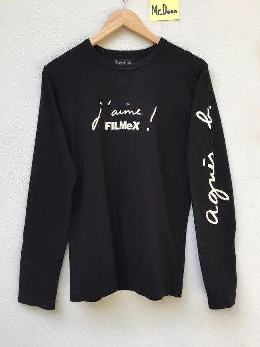 agnes b. Agnes B. Printed J"aime Filmex Longsleeve Size US S / EU 44-46 / 1 - 1 Thumbnail