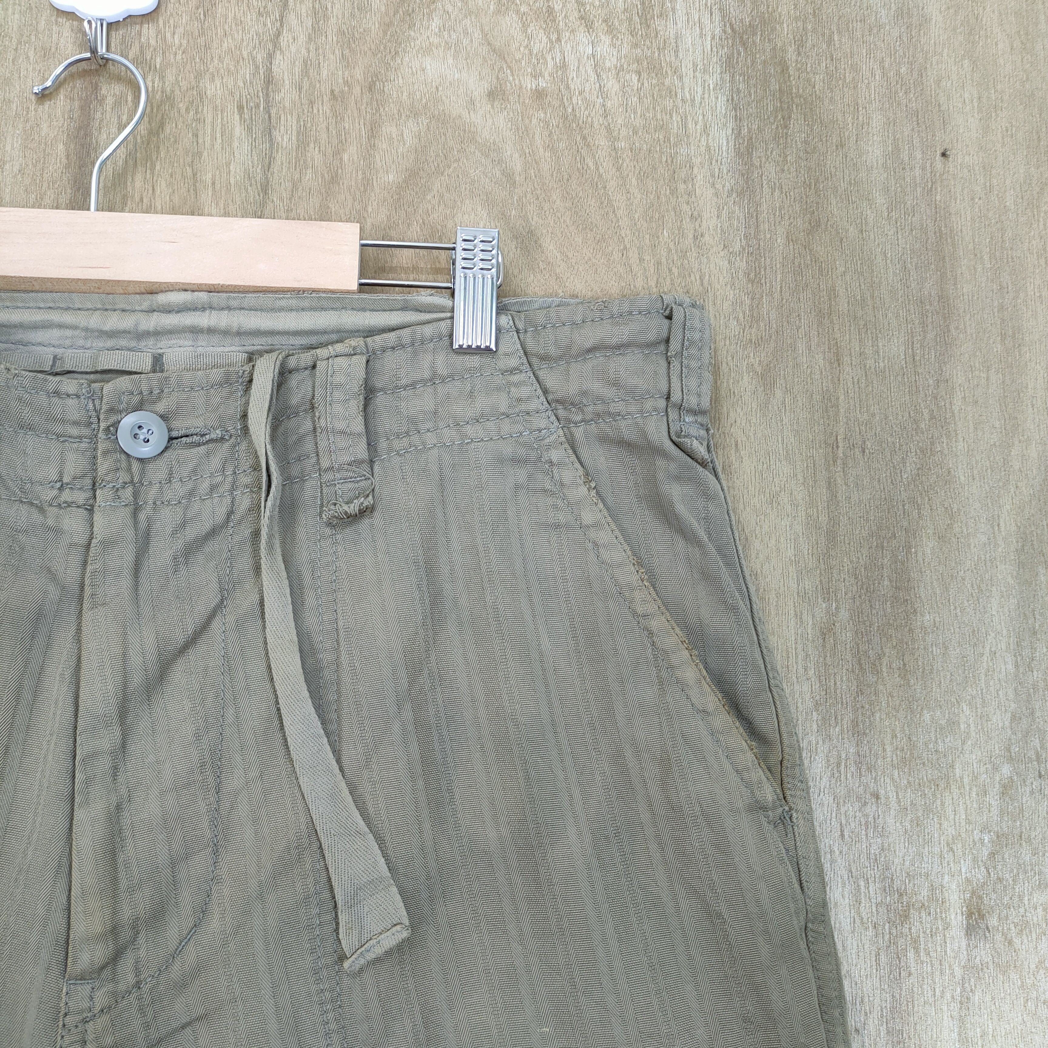 Japanese Brand × Vintage VINTAGE FUSURE FADED BONDAGE CARGO PANTS Size US 34 / EU 50 - 11 Thumbnail