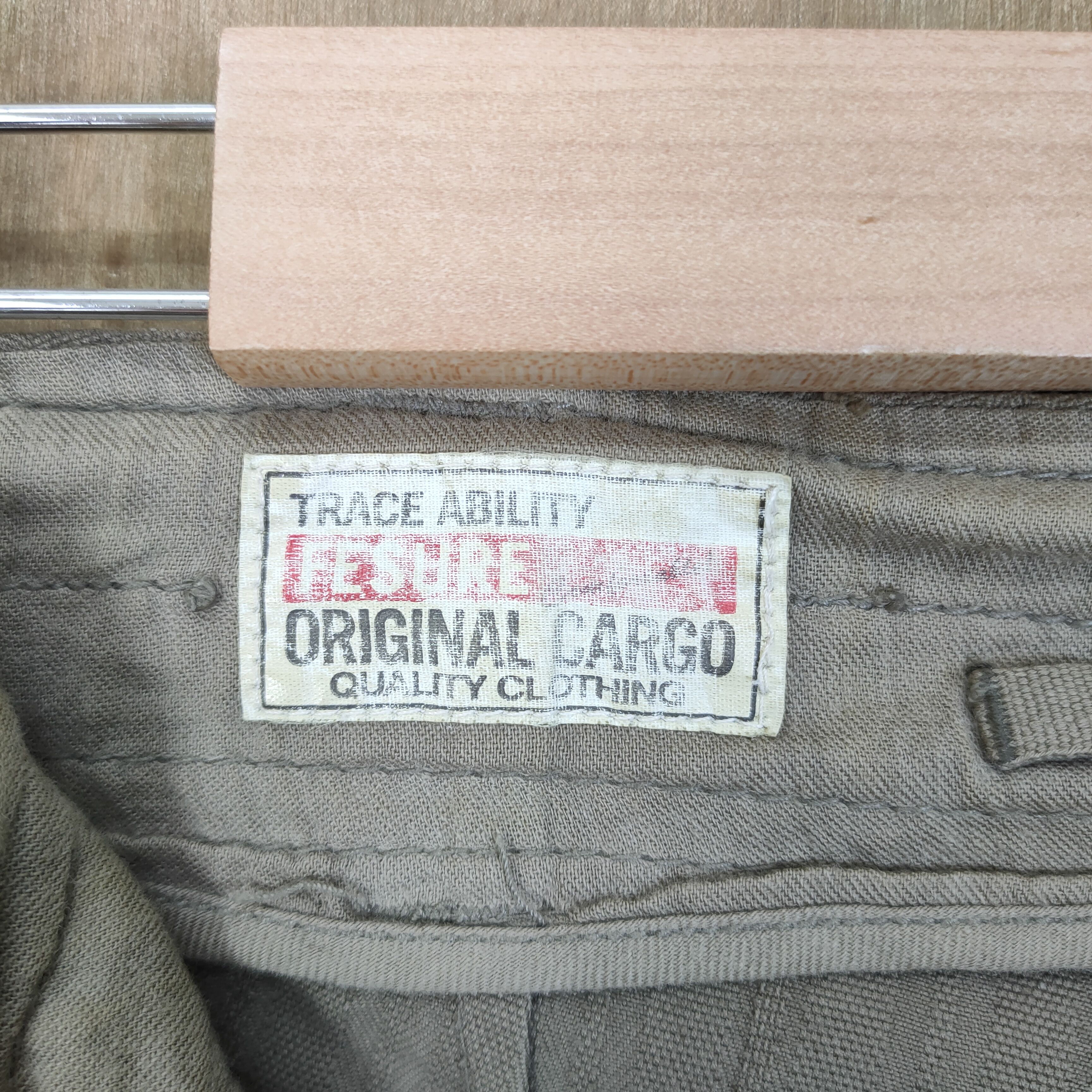 Japanese Brand × Vintage VINTAGE FUSURE FADED BONDAGE CARGO PANTS Size US 34 / EU 50 - 13 Thumbnail