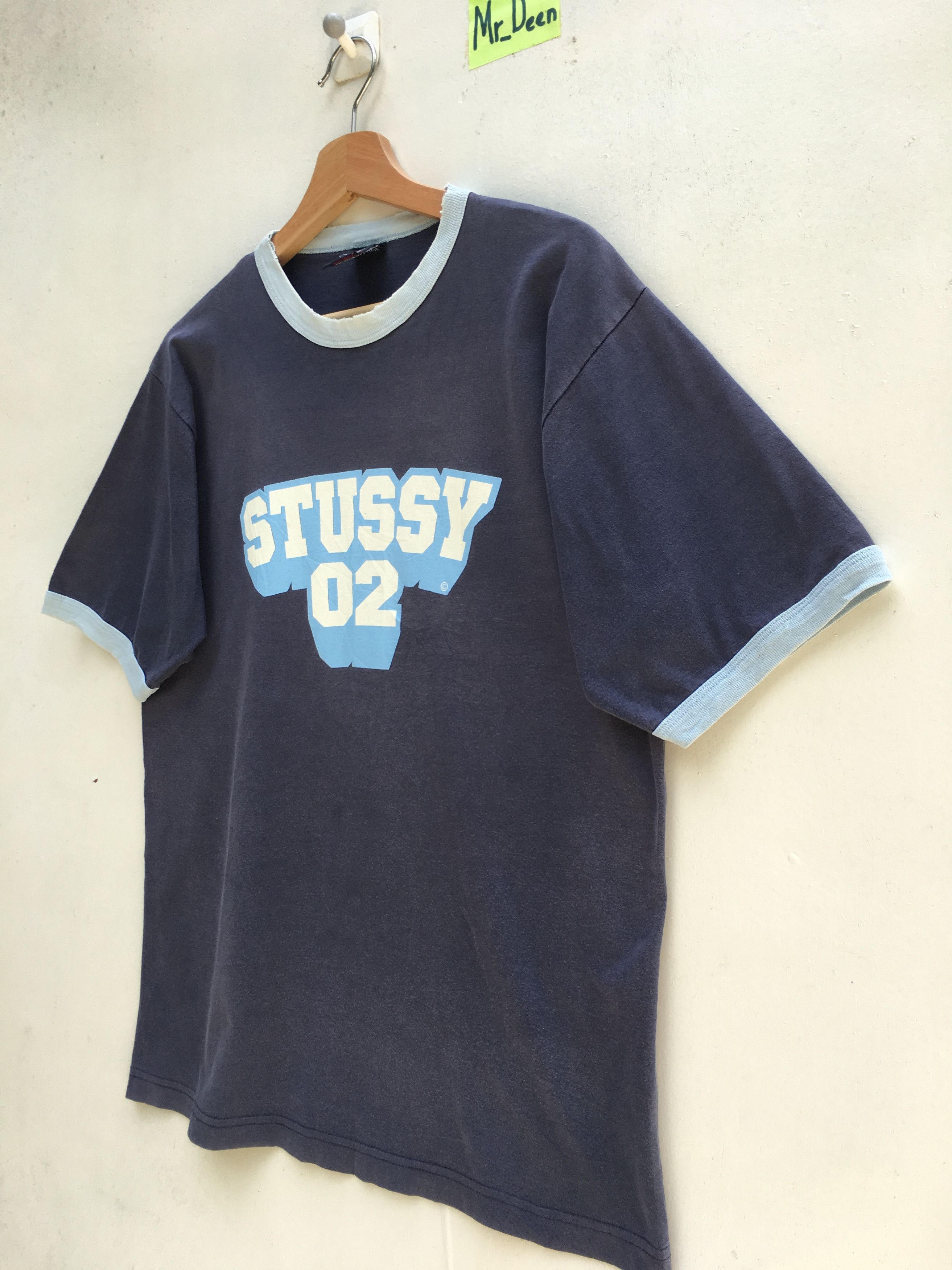 Stussy Vintage 90's Stussy Big Logo Spell Out T Shirt Size US M / EU 48-50 / 2 - 3 Thumbnail