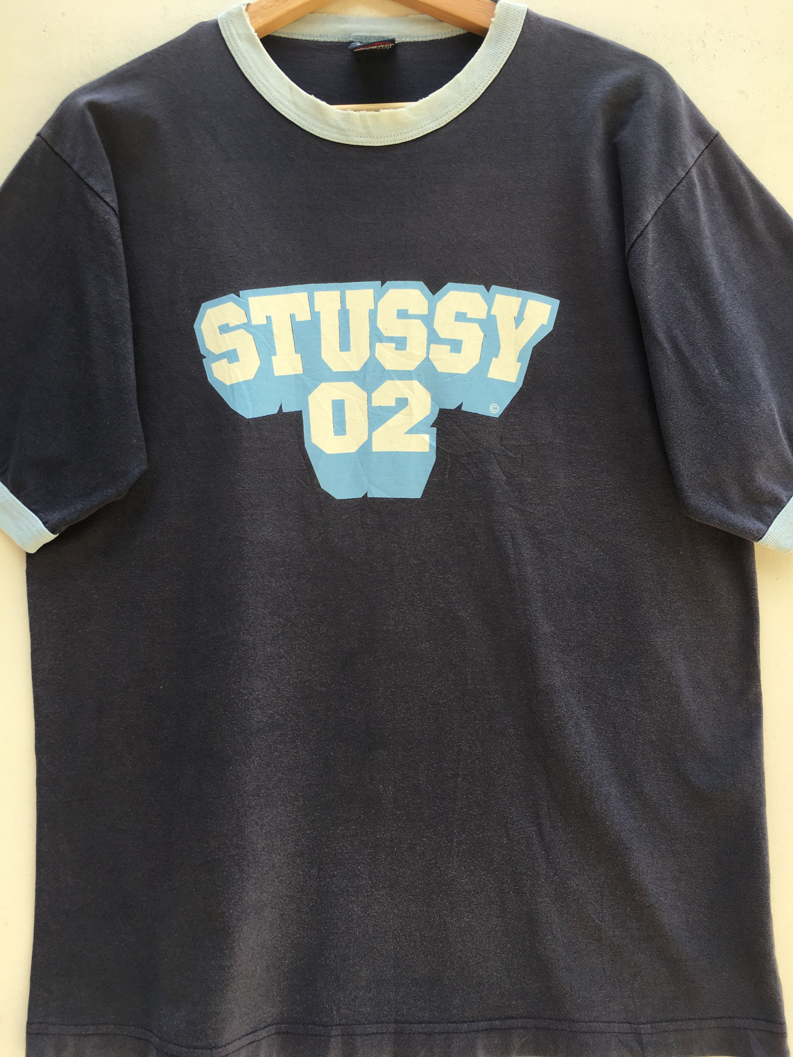 Stussy Vintage 90's Stussy Big Logo Spell Out T Shirt Size US M / EU 48-50 / 2 - 4 Thumbnail