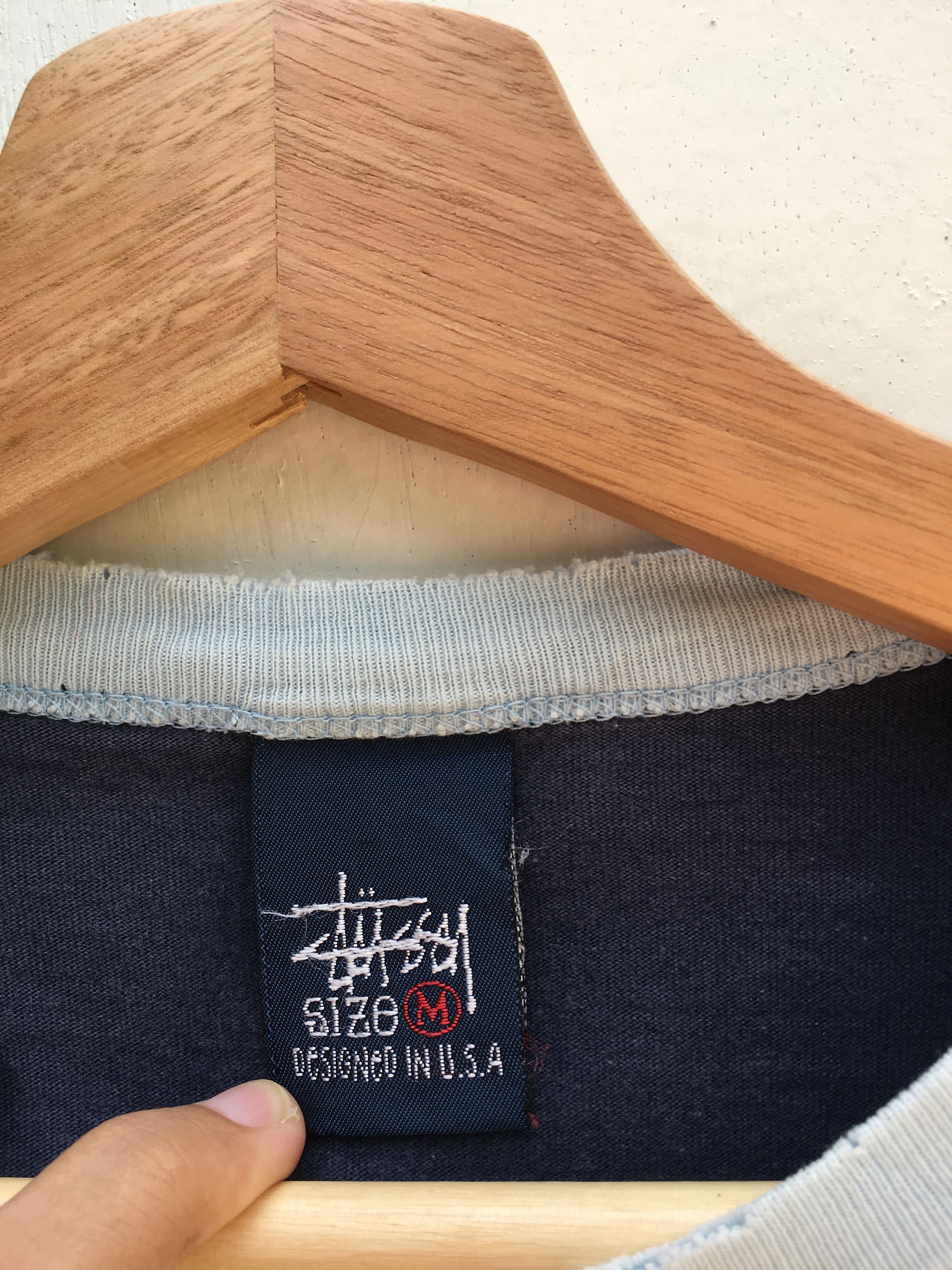 Stussy Vintage 90's Stussy Big Logo Spell Out T Shirt Size US M / EU 48-50 / 2 - 6 Thumbnail