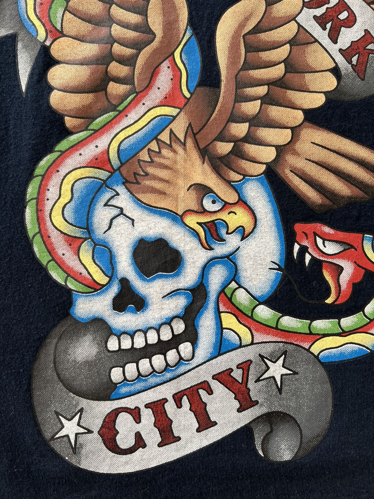 Ed Hardy Ed Hardy Christian Audigier Eagle Snake Streetwear Navy Tee Size US M / EU 48-50 / 2 - 4 Thumbnail