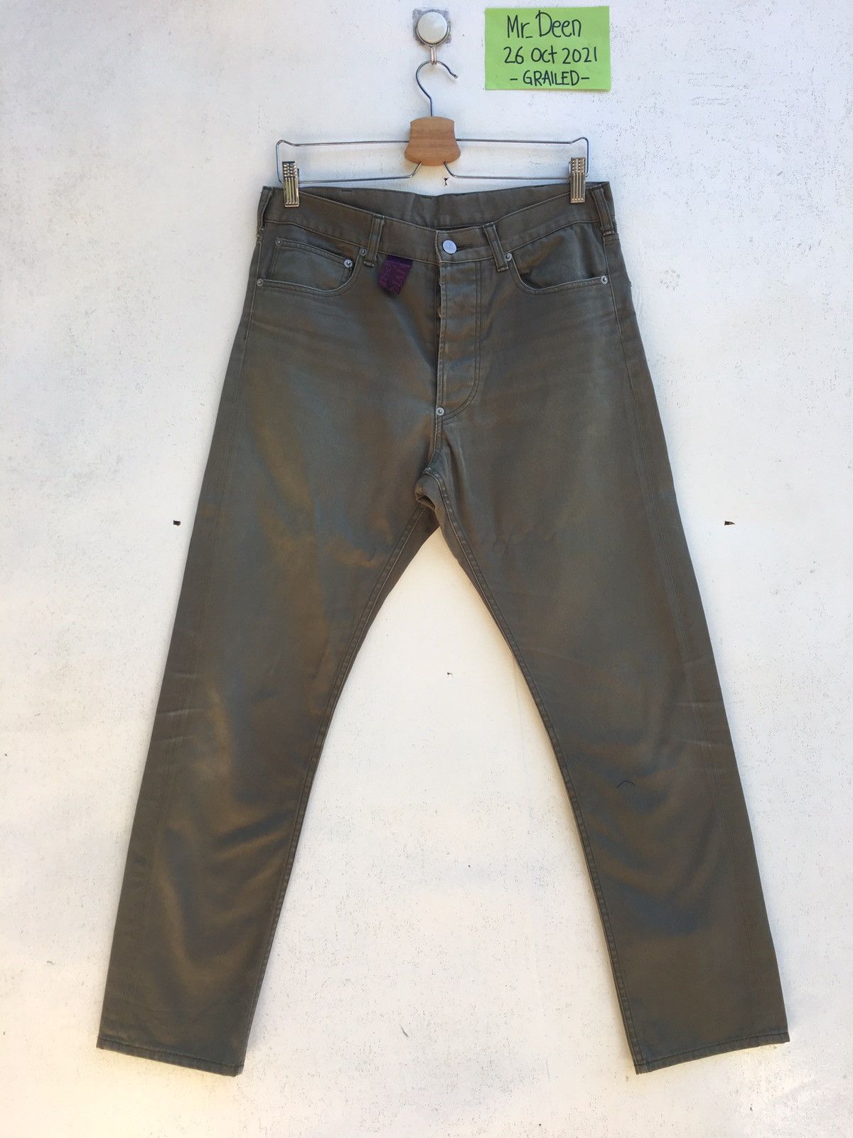 Vivienne Westwood Rare Vintage Vivienne Westwood Embroidered Logo Pants Size US 31 - 2 Thumbnail