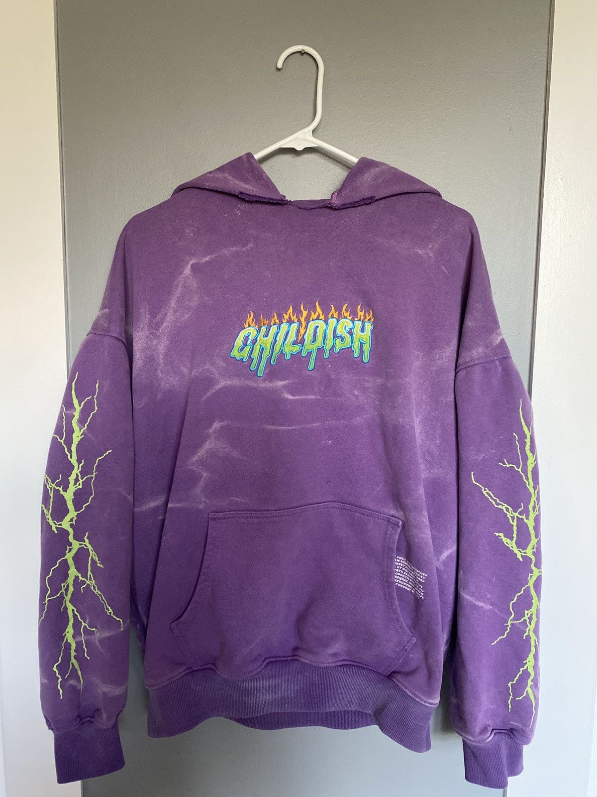 Streetwear Purple Childish Hoodie Grailed