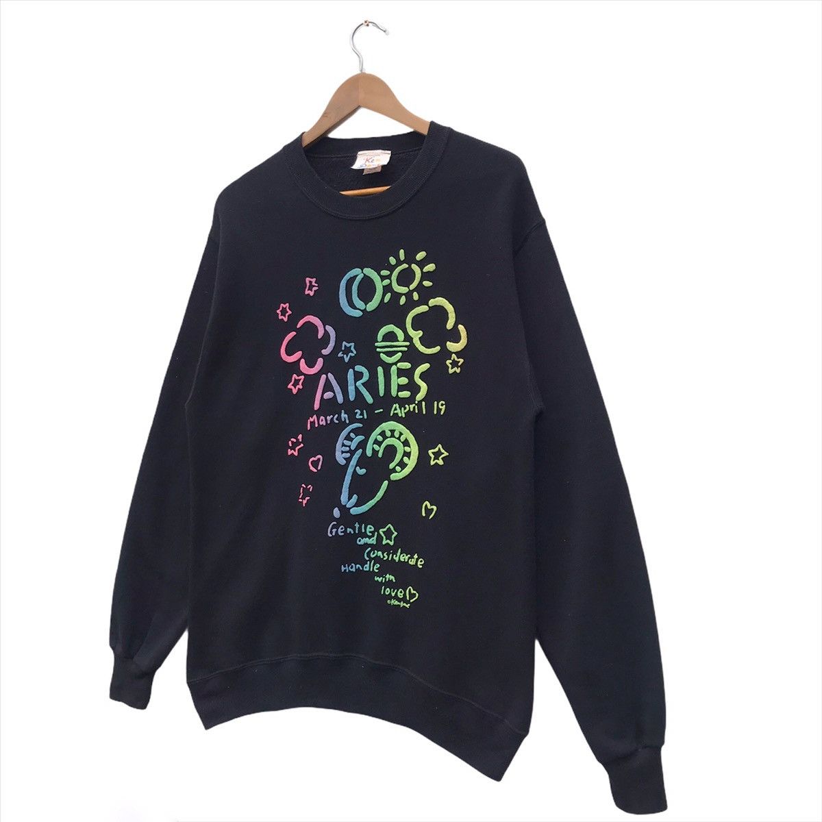Designer × Vintage Vintage Ken Done Aries sweatshirt crewneck Size US L / EU 52-54 / 3 - 2 Thumbnail