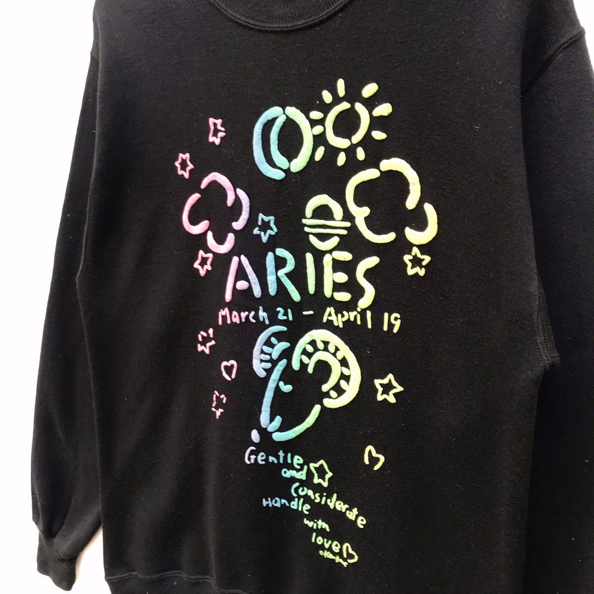 Designer × Vintage Vintage Ken Done Aries sweatshirt crewneck Size US L / EU 52-54 / 3 - 4 Thumbnail