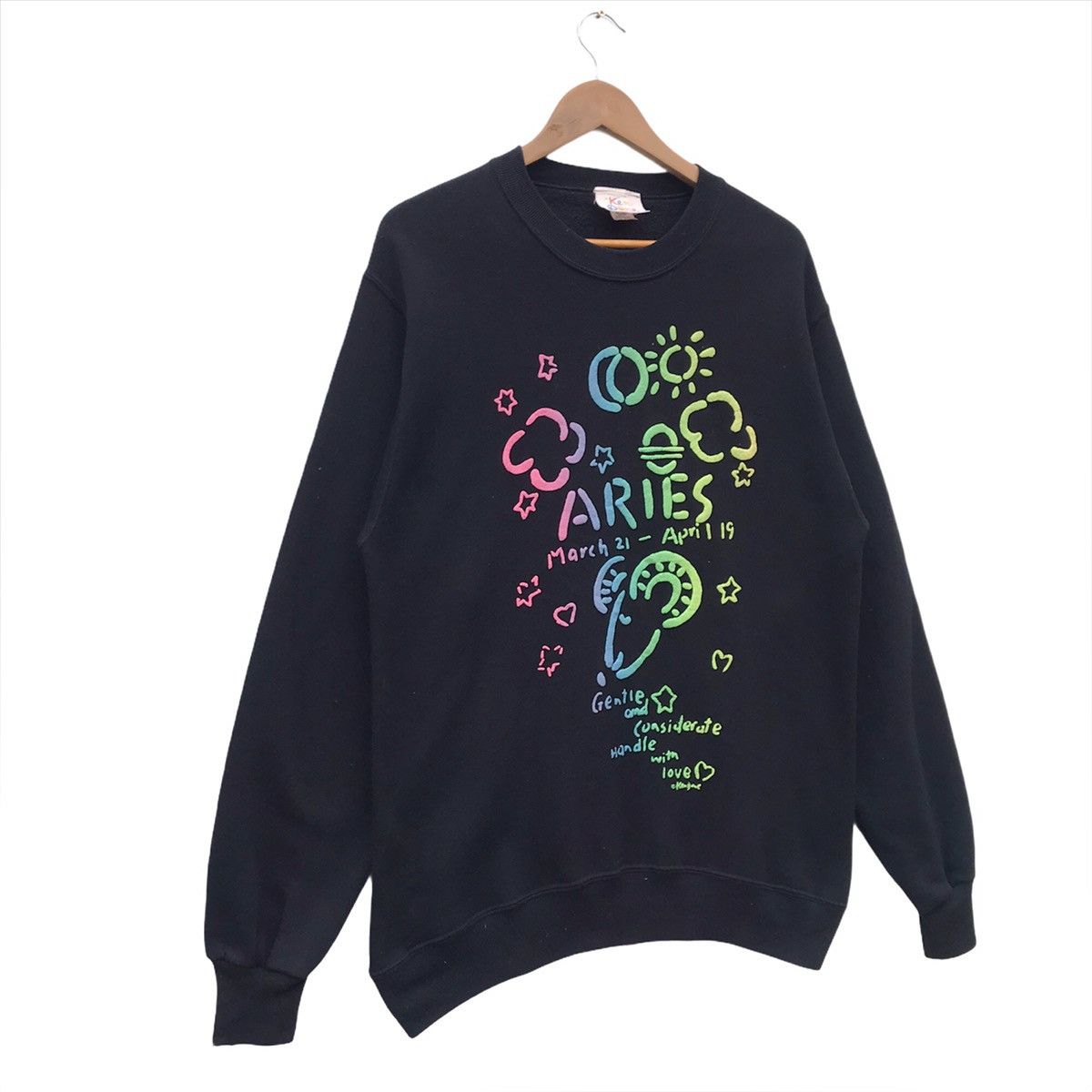 Designer × Vintage Vintage Ken Done Aries sweatshirt crewneck Size US L / EU 52-54 / 3 - 3 Thumbnail