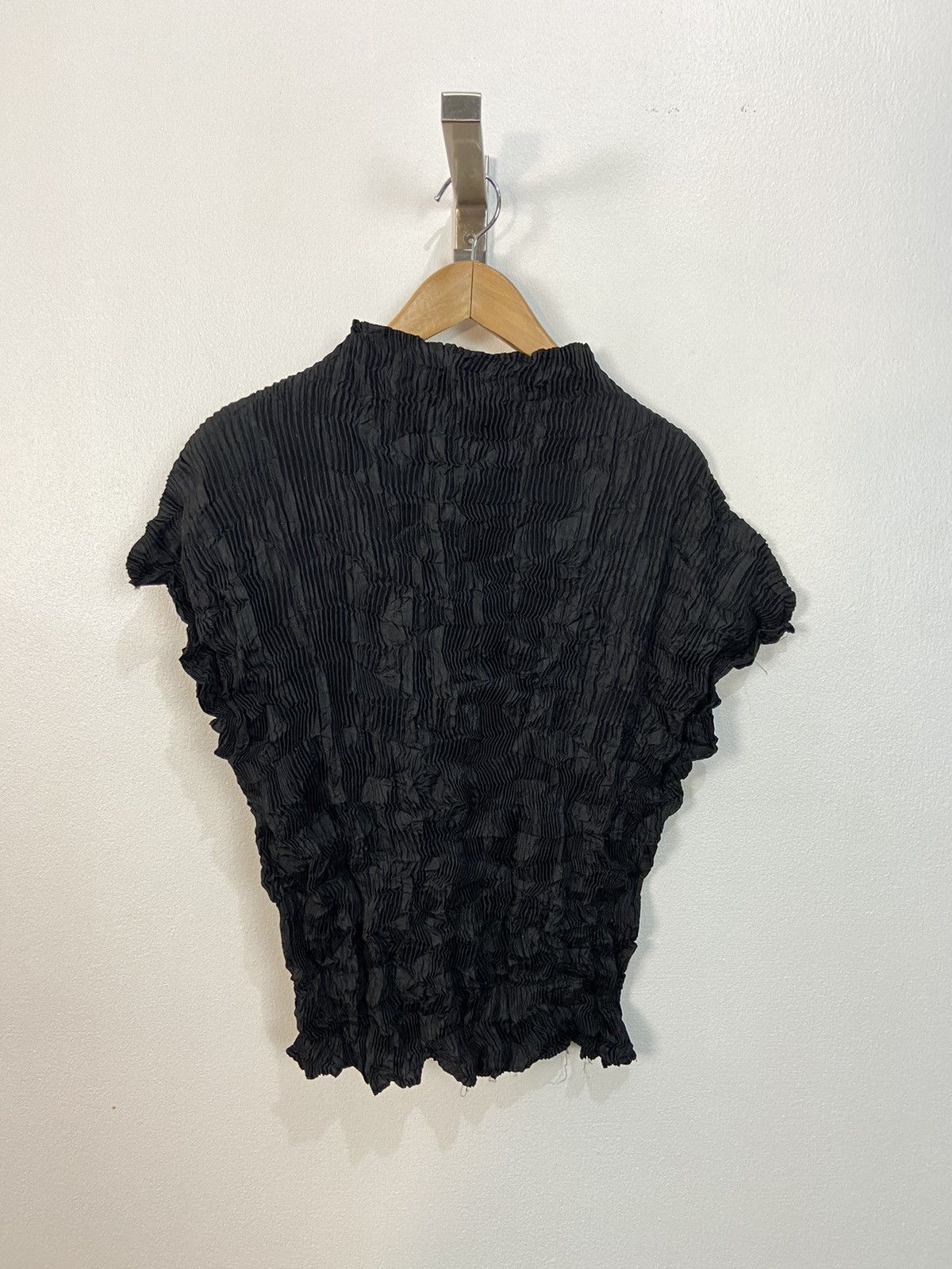 Japanese Brand Style Pleats Please Issey Miyake Pleated Top Size M / US 6-8 / IT 42-44 - 2 Thumbnail