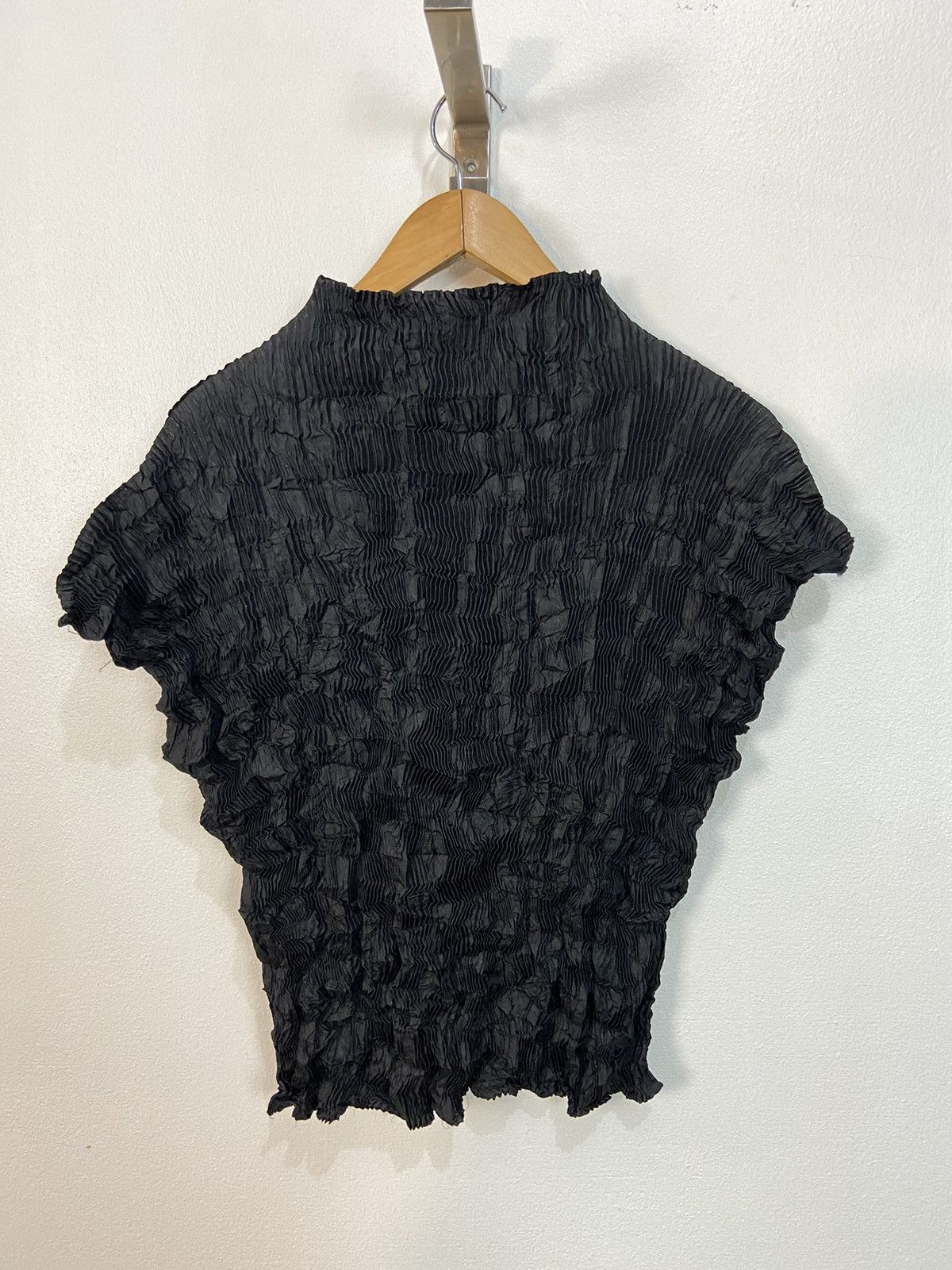 Japanese Brand Style Pleats Please Issey Miyake Pleated Top Size M / US 6-8 / IT 42-44 - 3 Thumbnail