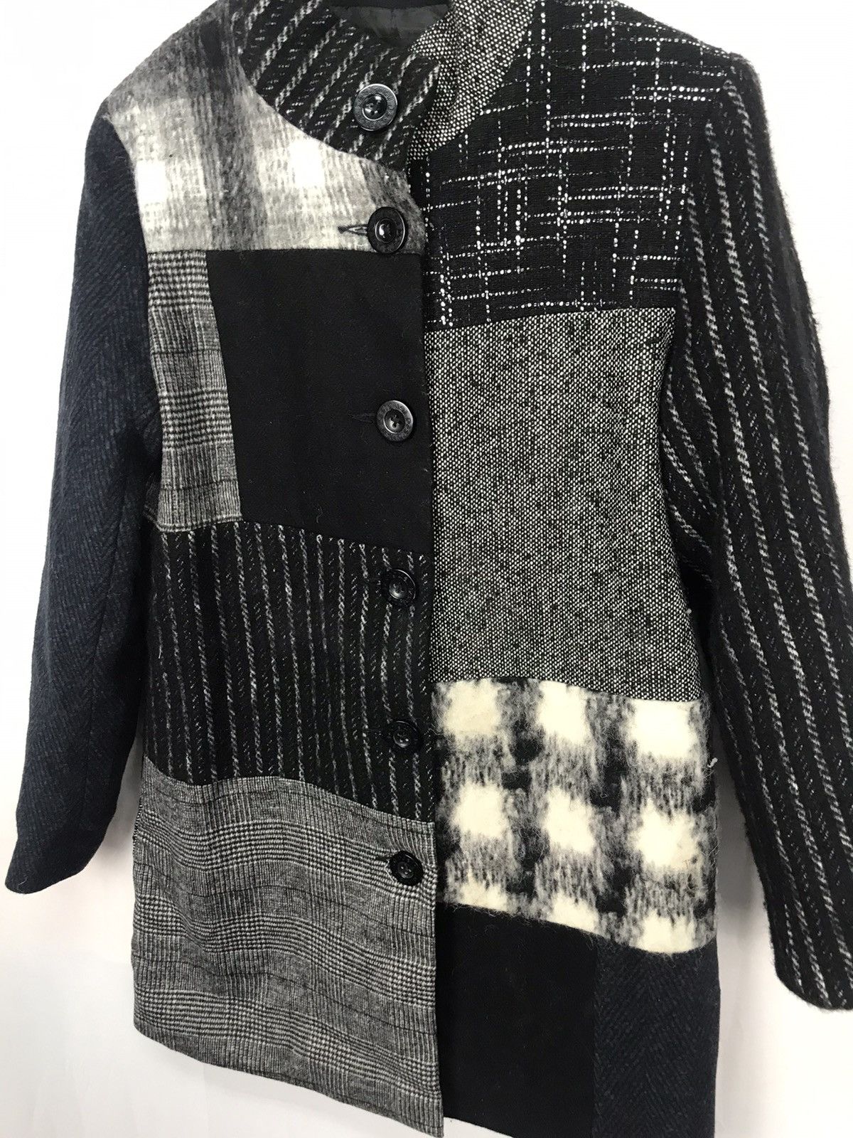 Desigual Desigual wool patchwork parkas jacket woman/ladies Size ONE SIZE - 5 Thumbnail