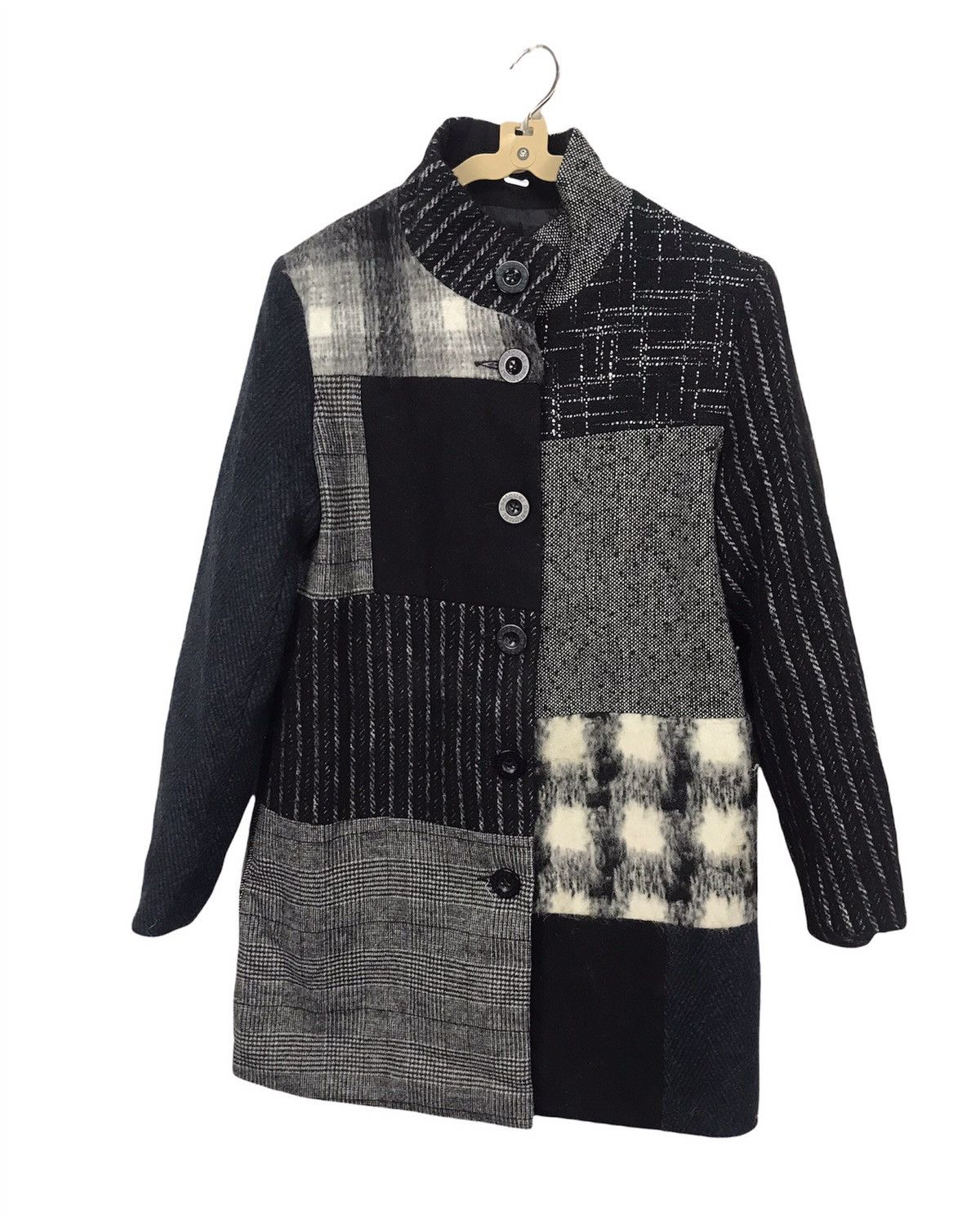 Desigual Desigual wool patchwork parkas jacket woman/ladies Size ONE SIZE - 1 Thumbnail