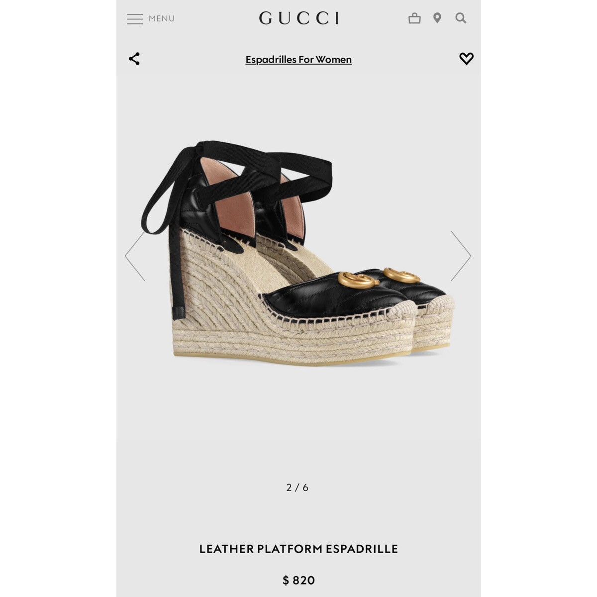 gucci green leather platform espadrille lace up wedges