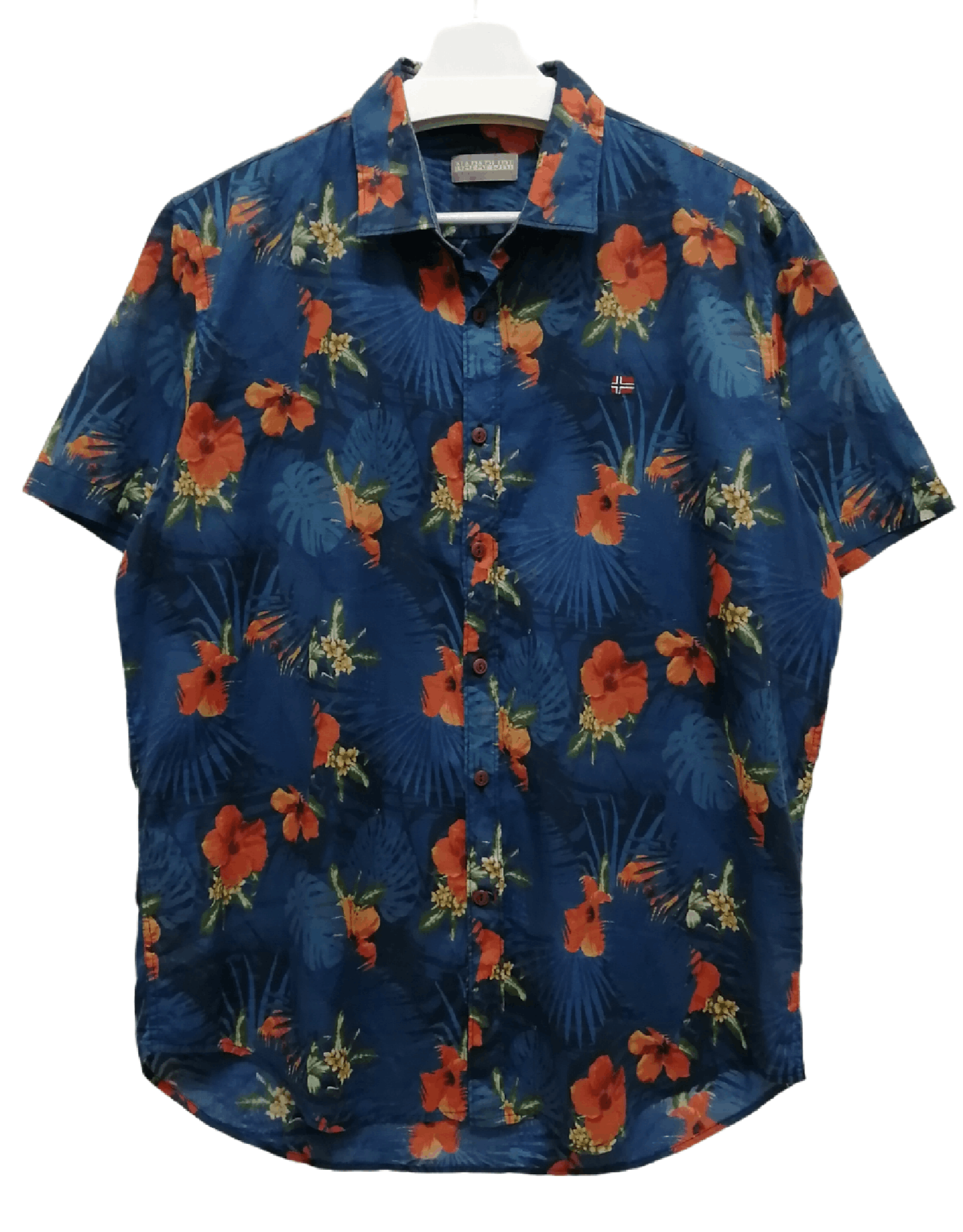 Napapijri NAPAPIJRI Geographic Floral Regular Fit Shirt Size US L / EU 52-54 / 3 - 1 Thumbnail