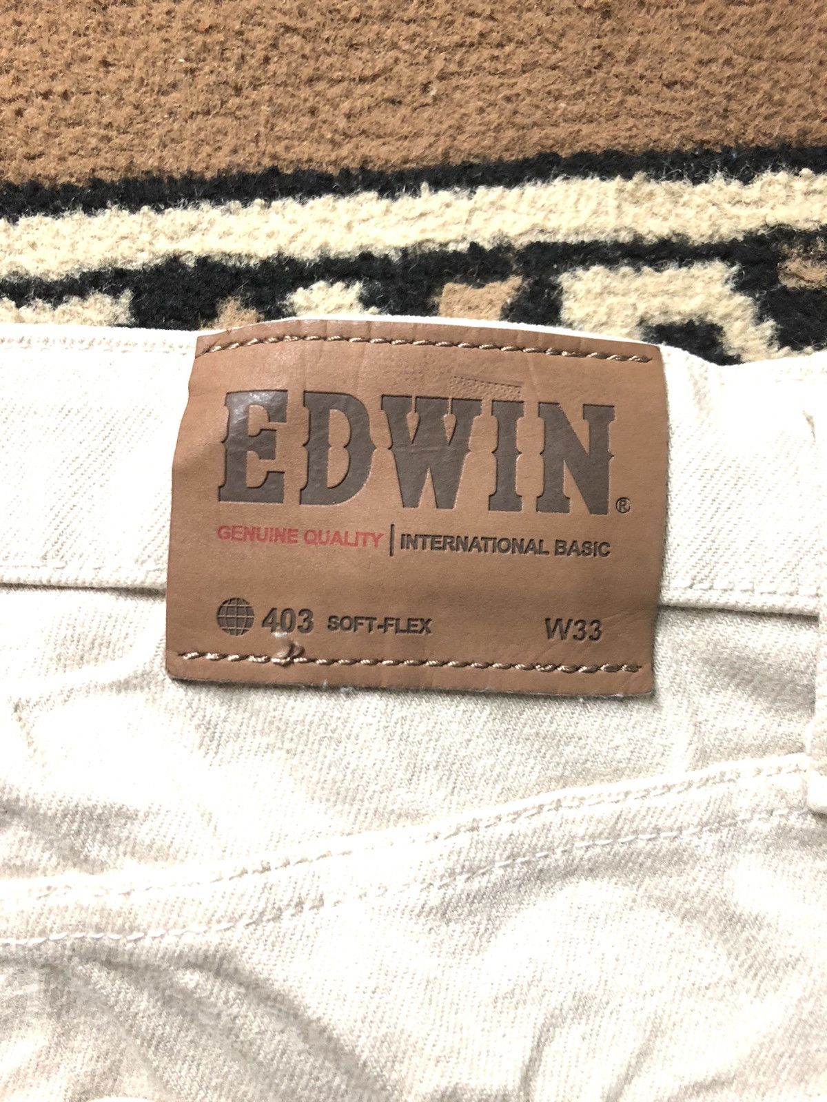 Edwin × Vintage VINTAGE EDWIN 403 SOFT-FLEX PANTS Size US 33 - 2 Thumbnail