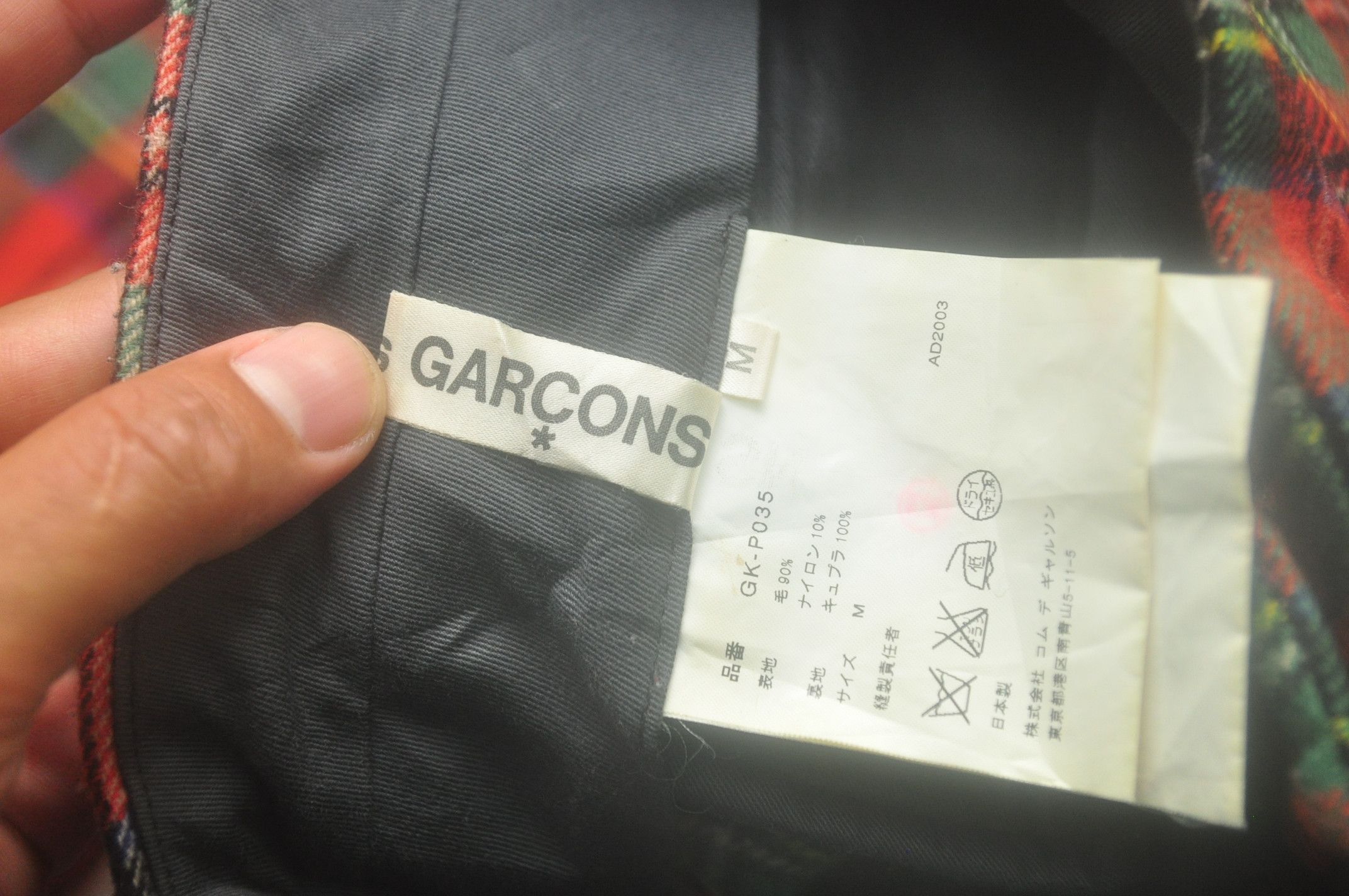 Comme des Garcons × Japanese Brand × Vintage Vintage Comme Des Garcons Punk Vivienne Westwood Style Size US 31 - 9 Thumbnail