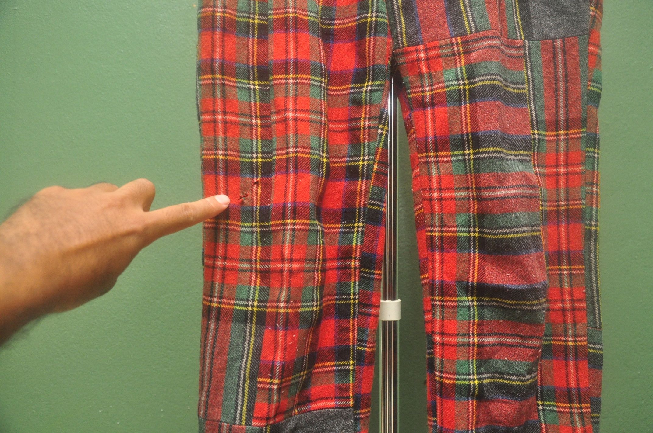 Comme des Garcons × Japanese Brand × Vintage Vintage Comme Des Garcons Punk Vivienne Westwood Style Size US 31 - 12 Thumbnail