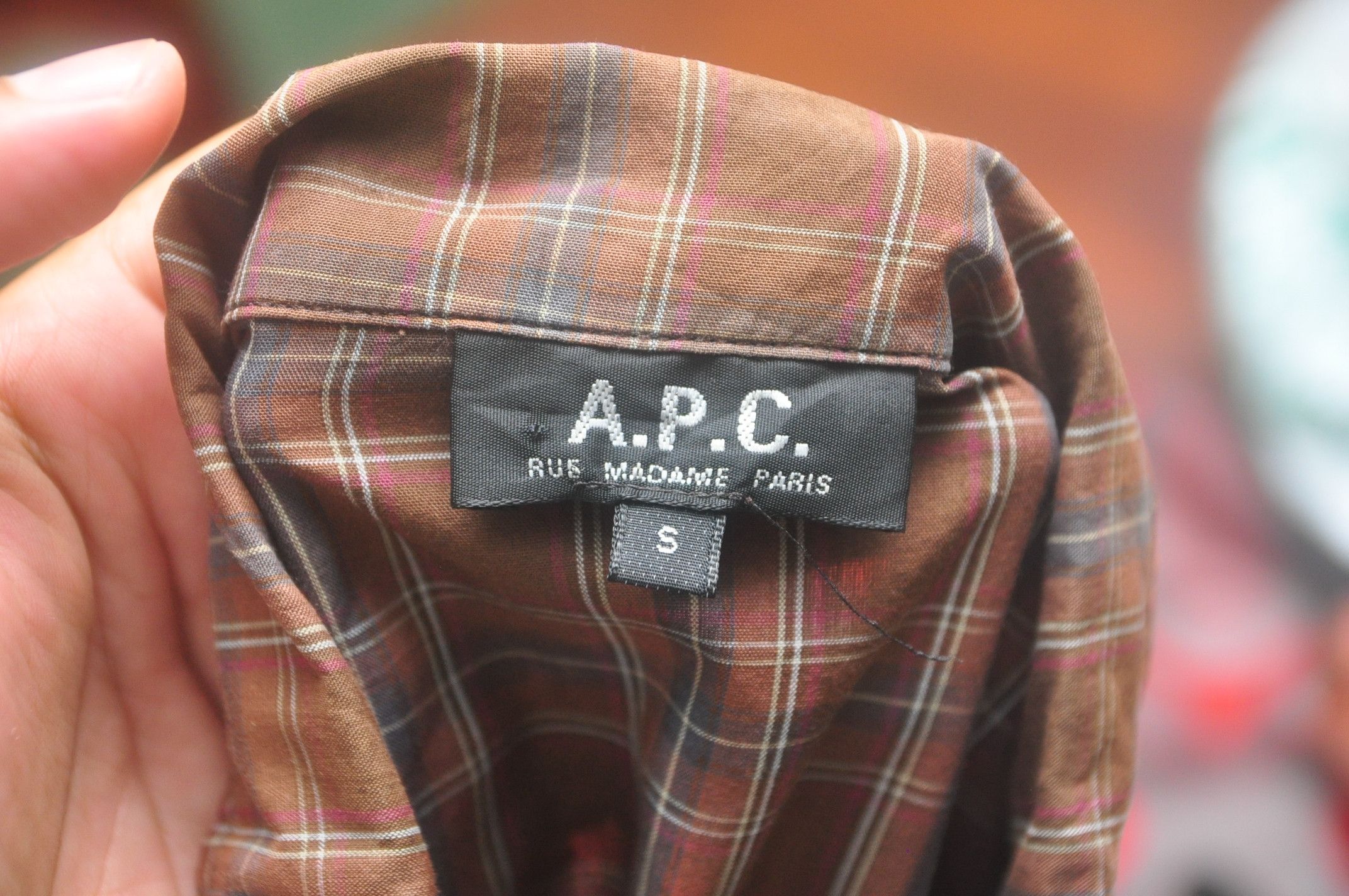 A.P.C. × Designer × Japanese Brand Vintage A.P.C Made In Japan Women Fashion Style Size M / US 6-8 / IT 42-44 - 7 Thumbnail
