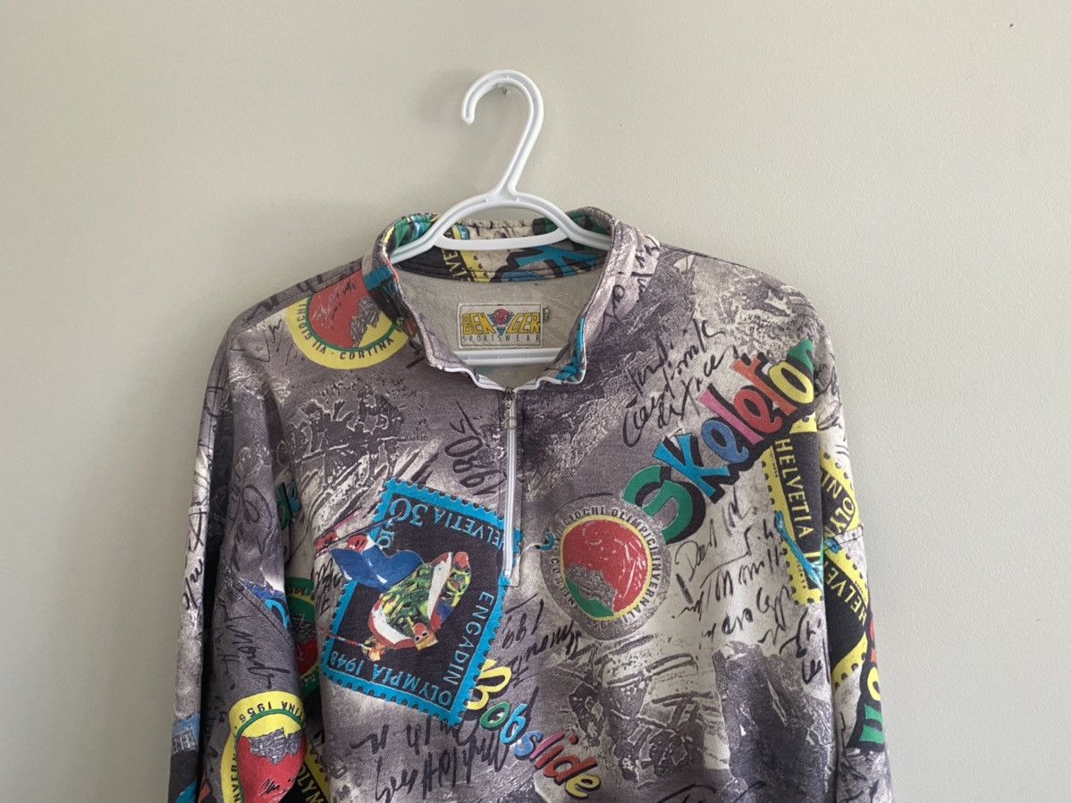 Vintage VINTAGE BENGER SPORTSWEAR AUSTRIA SWEATER Size US L / EU 52-54 / 3 - 3 Thumbnail