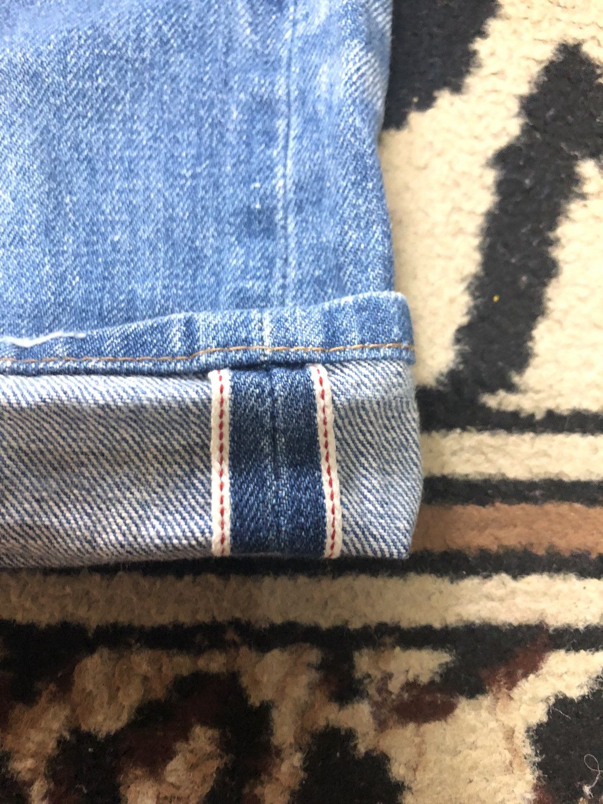 Japanese Brand × Salvage VINTAGE SLEVEDGE SPICKANDSPAN QUARTER SHORT BLUE WASH DENIM Size US 28 / EU 44 - 3 Thumbnail