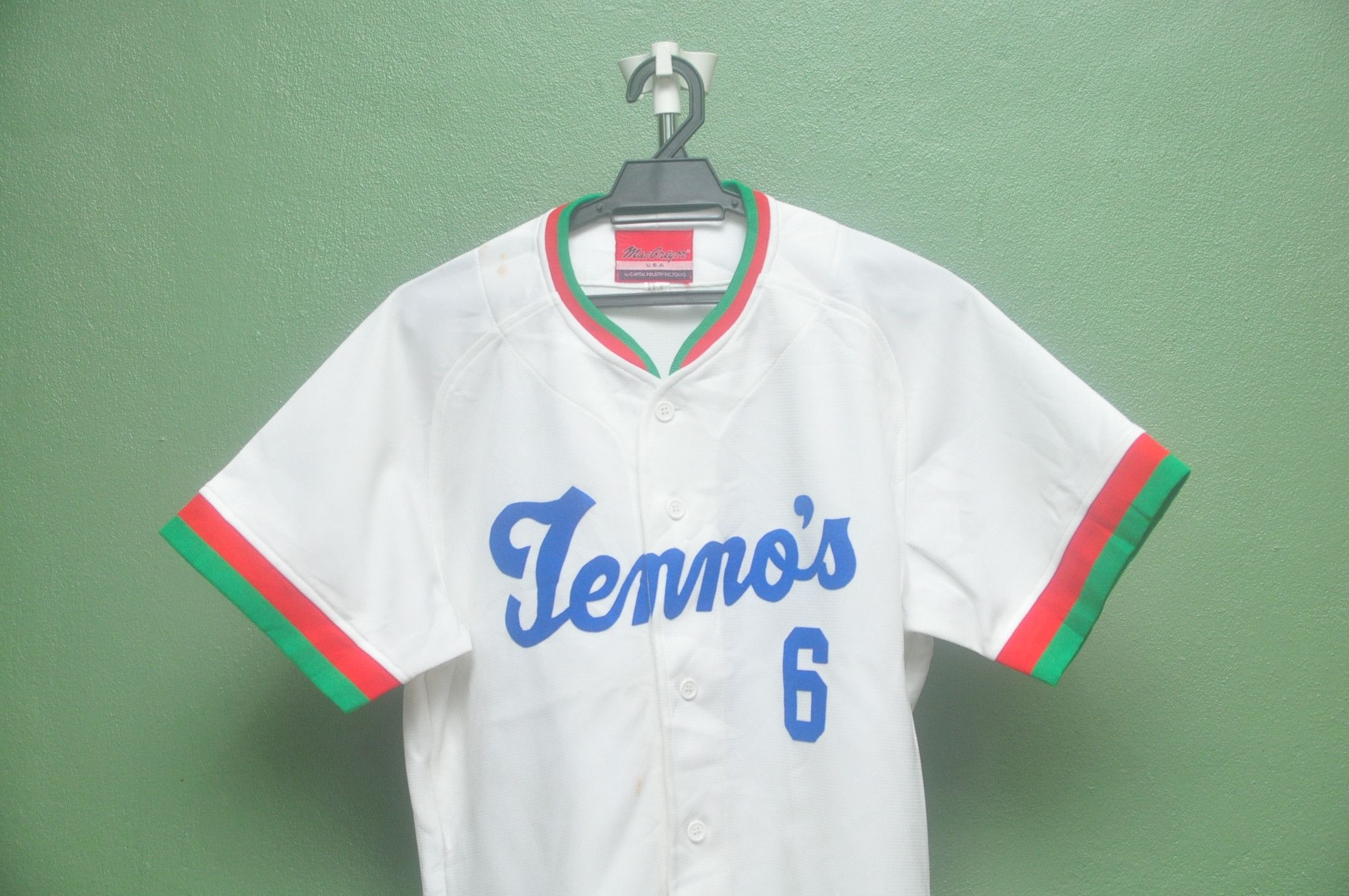 Japanese Brand Jenno's Mcgregor Capitol Made In Japan Baseball Jersey Size US L / EU 52-54 / 3 - 3 Thumbnail