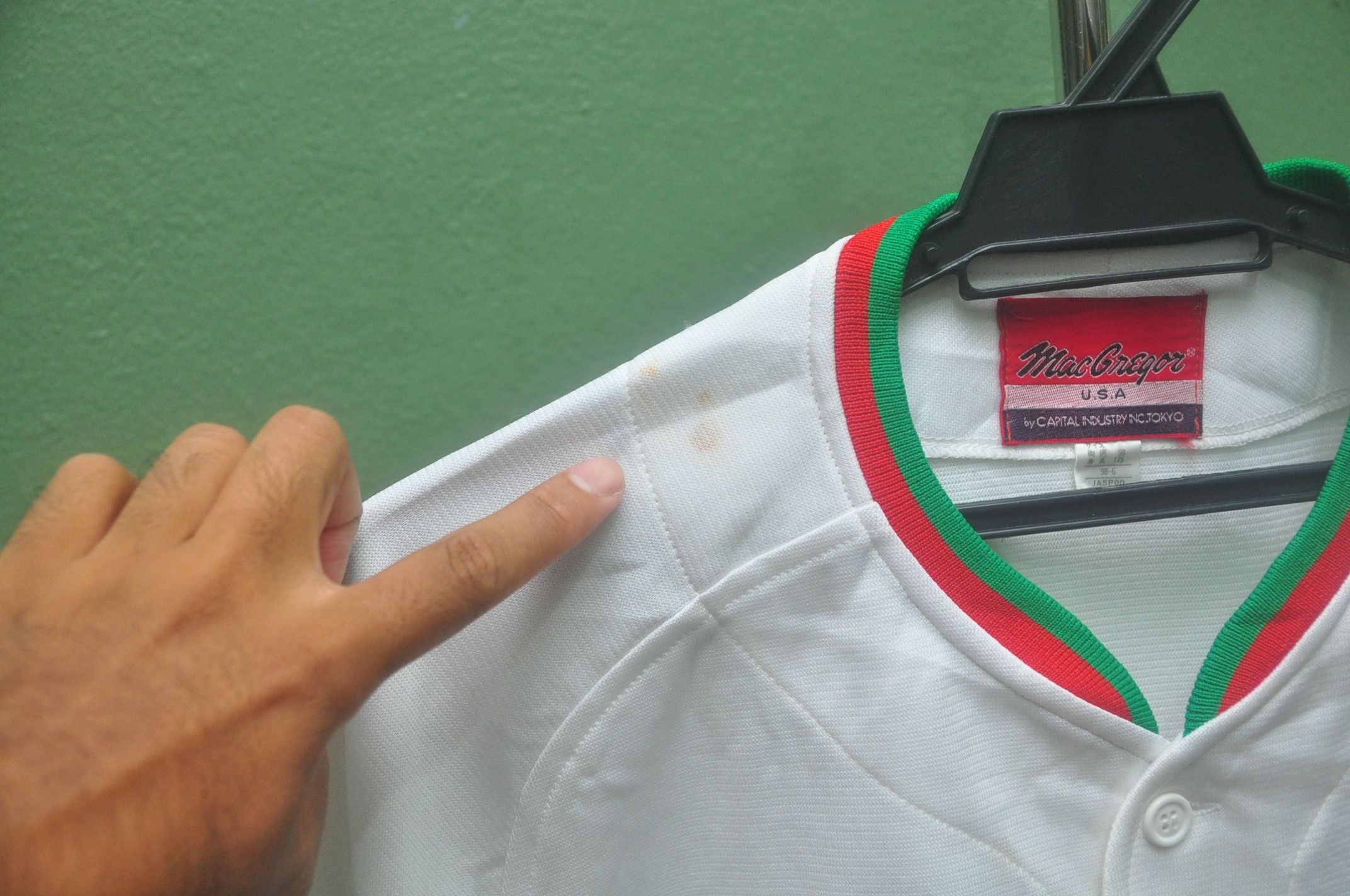 Japanese Brand Jenno's Mcgregor Capitol Made In Japan Baseball Jersey Size US L / EU 52-54 / 3 - 5 Thumbnail