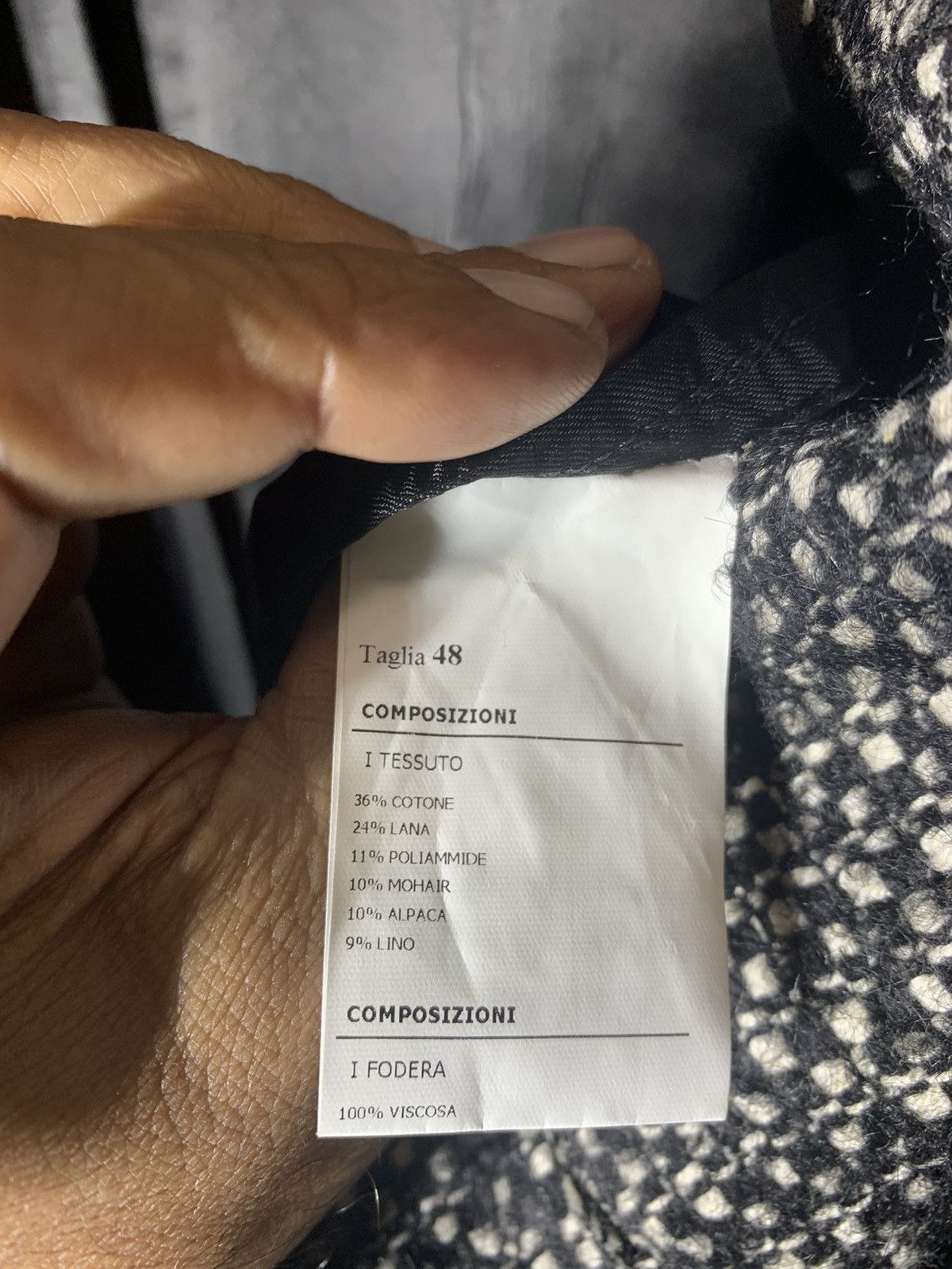Hevo Hevo Tweed Coat Size US M / EU 48-50 / 2 - 7 Thumbnail