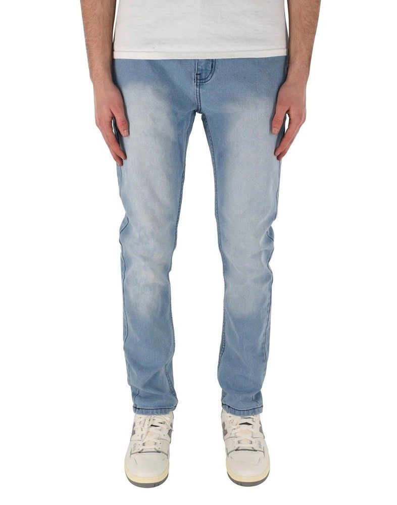 Vintage Distressed Denim Light Wash Size US 30 / EU 46 - 1 Thumbnail