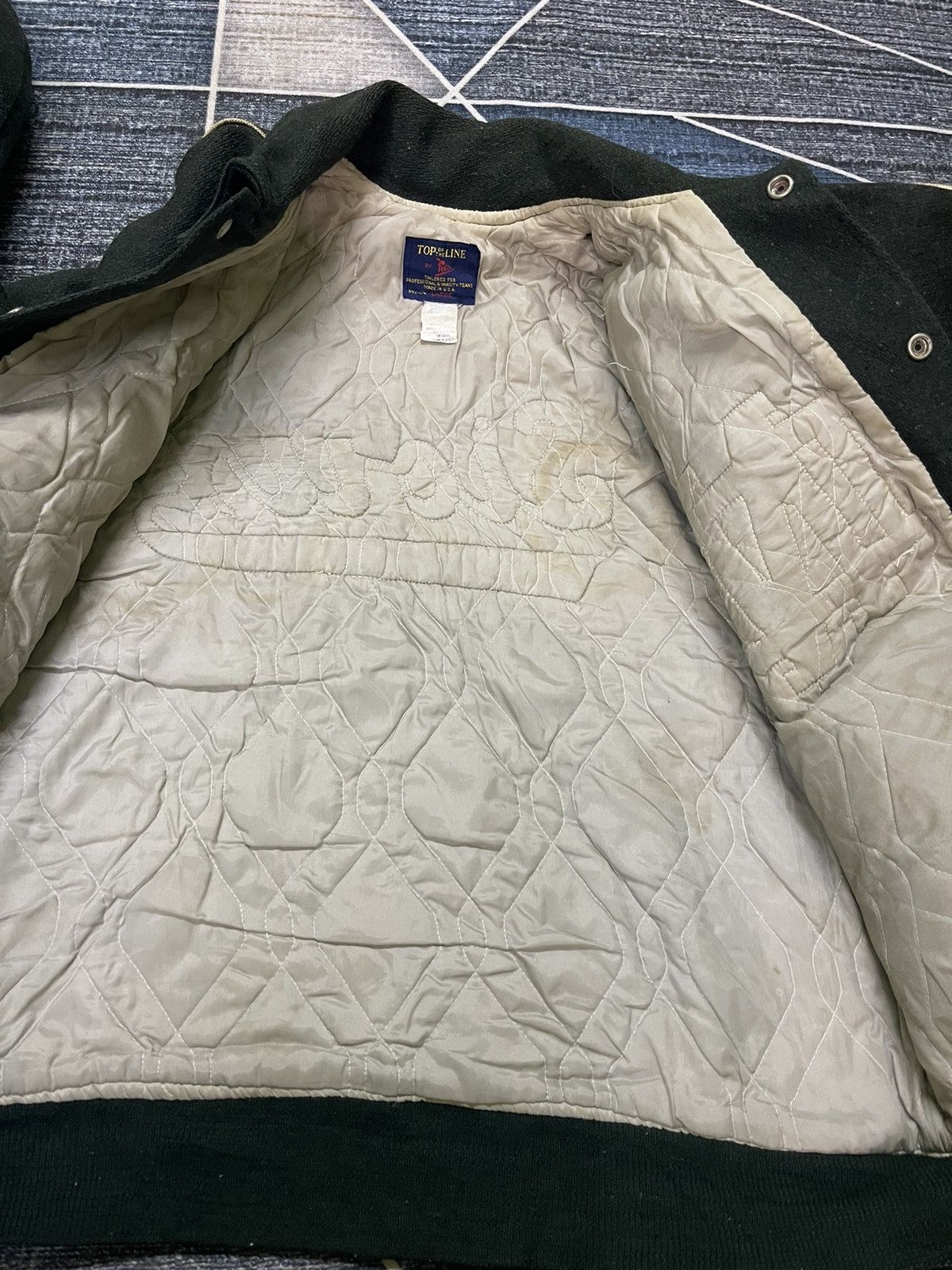 Vintage VINTAGE TOP OF THE LINE BY FELCO VARSITY JACKET Size US L / EU 52-54 / 3 - 11 Thumbnail