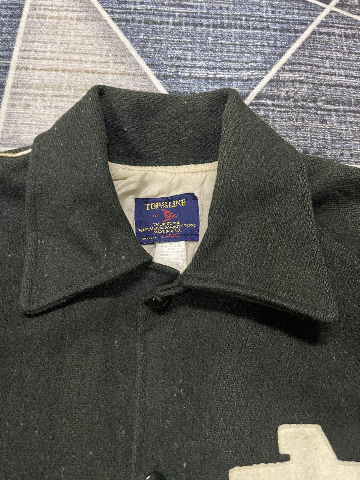 Vintage VINTAGE TOP OF THE LINE BY FELCO VARSITY JACKET Size US L / EU 52-54 / 3 - 8 Thumbnail